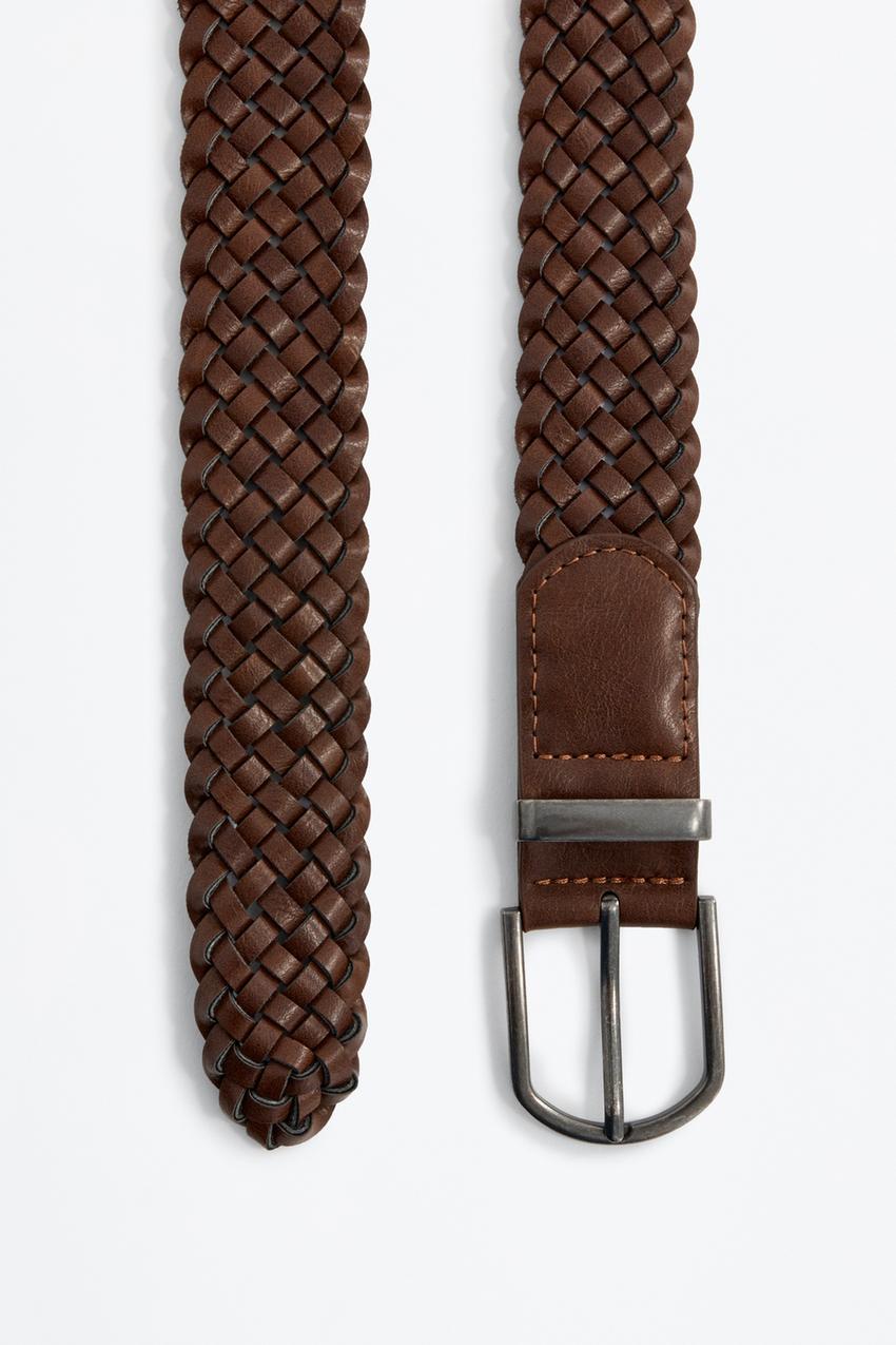 Cinturón trenzado Cinturones ACCESORIOS Hombre Lefties México
