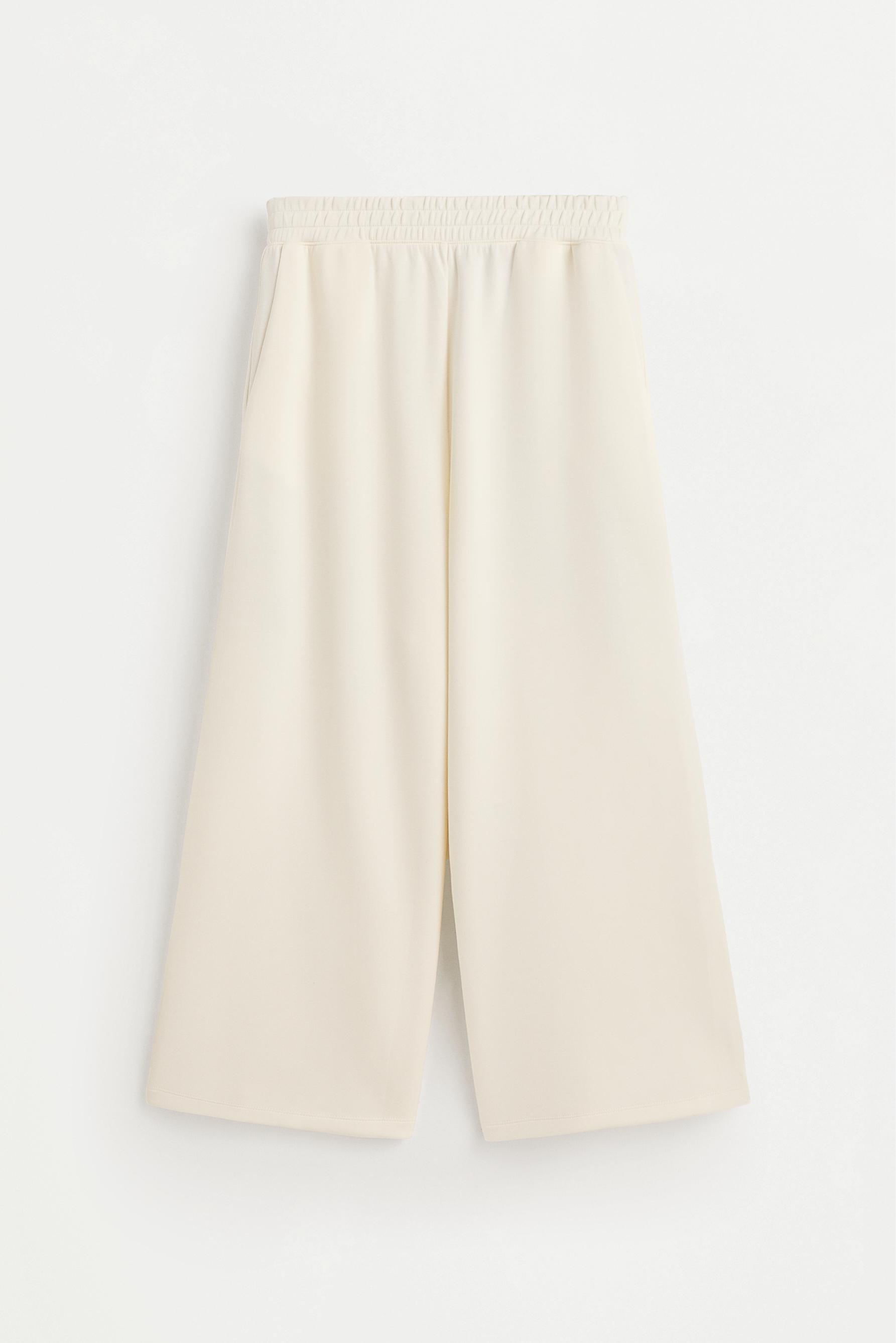 Modal-effect sports culottes — OFF WHITE