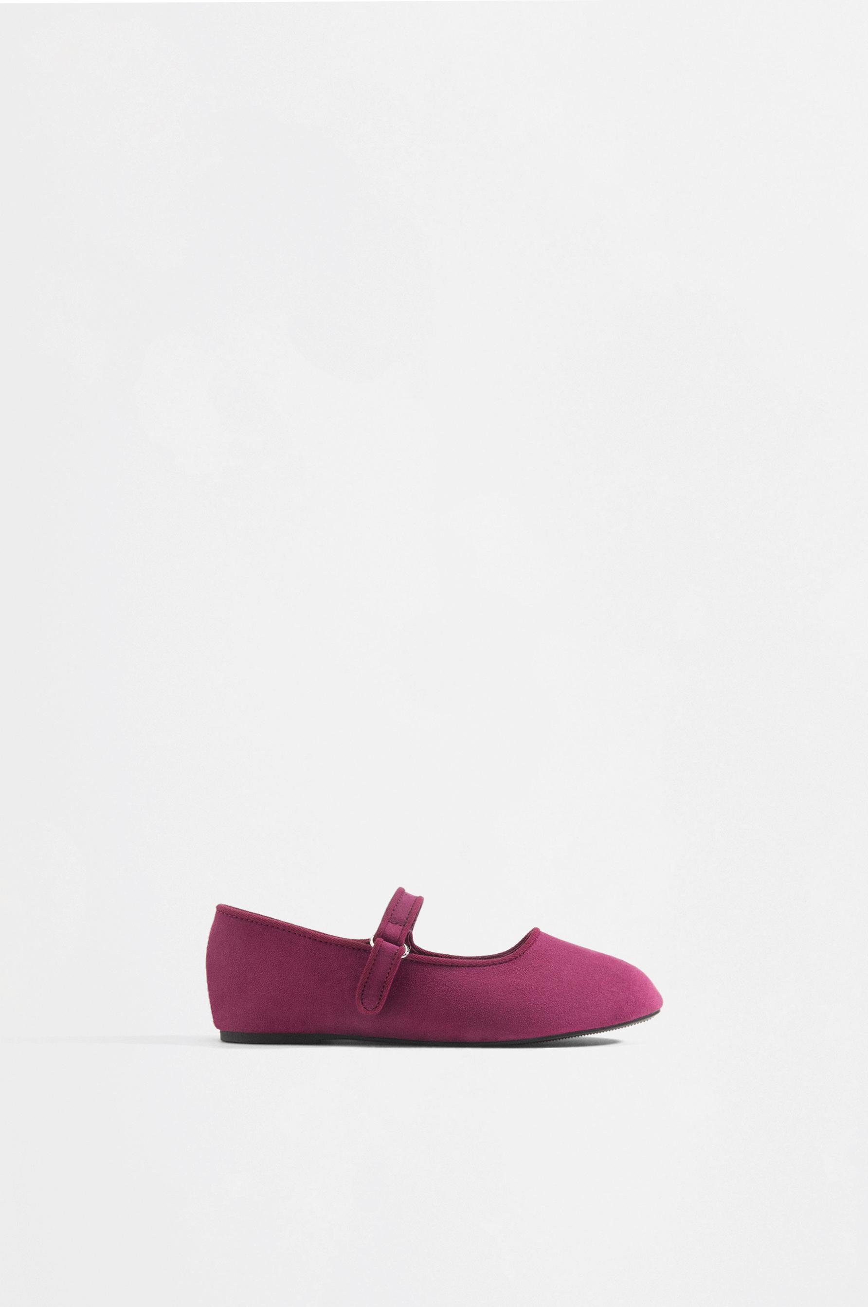 Barefoot Ballet Flats — BURGUNDY