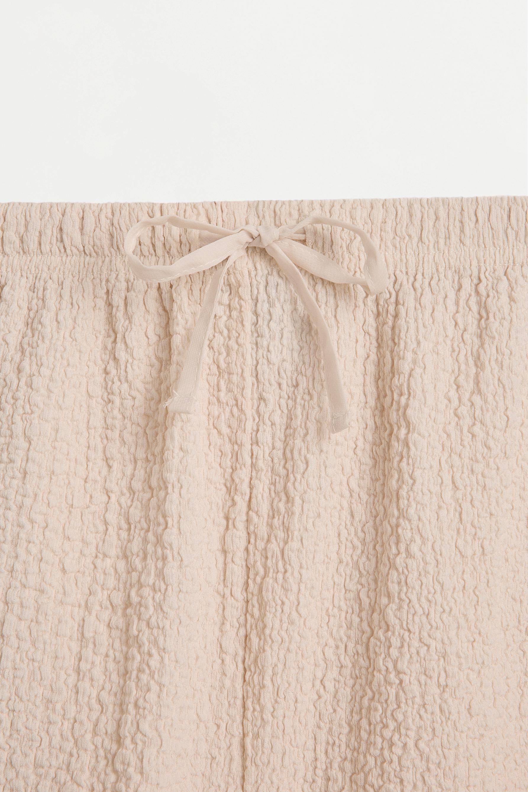 Textured shorts — OFF WHITE