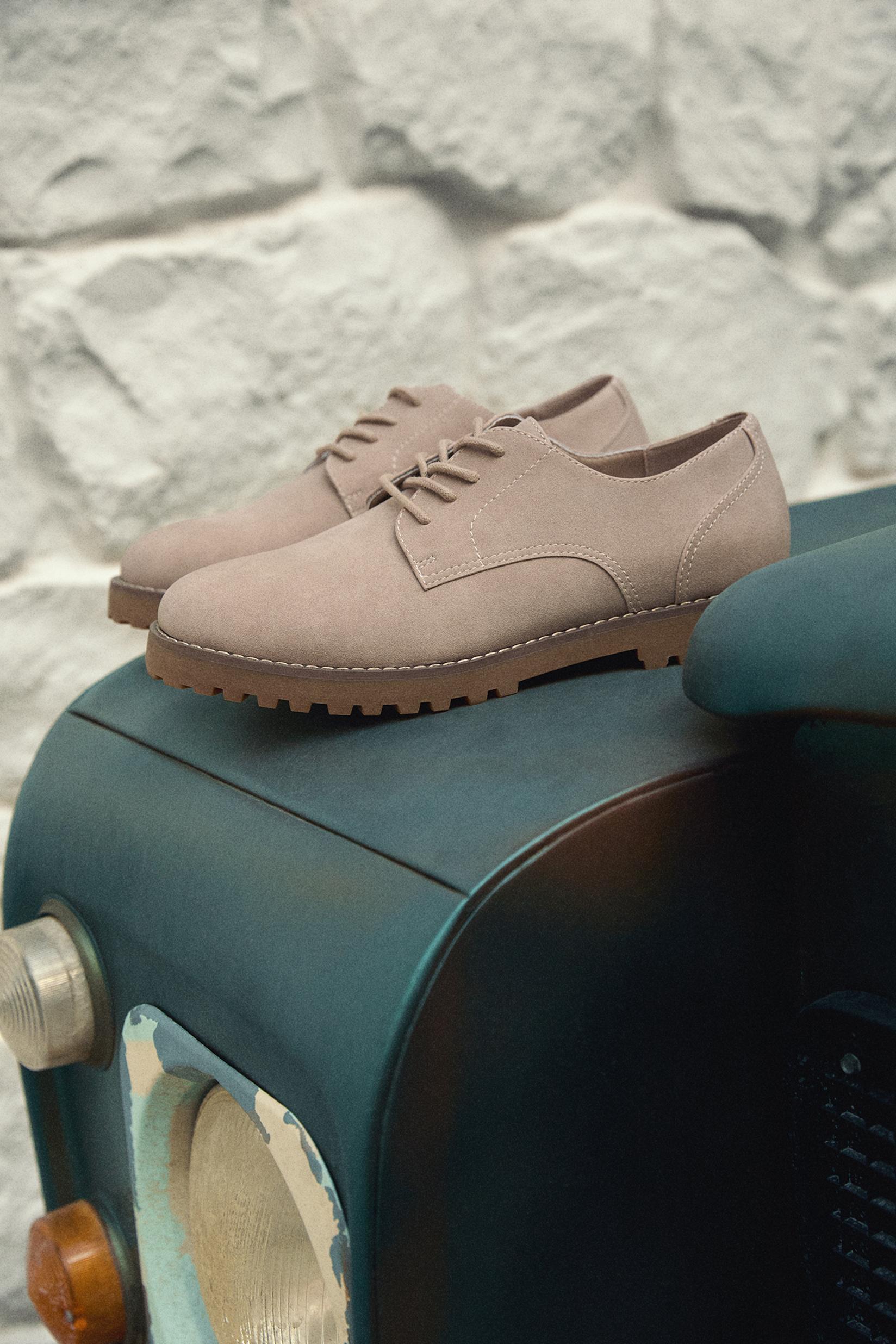 Blucher Dress Shoe — GREY