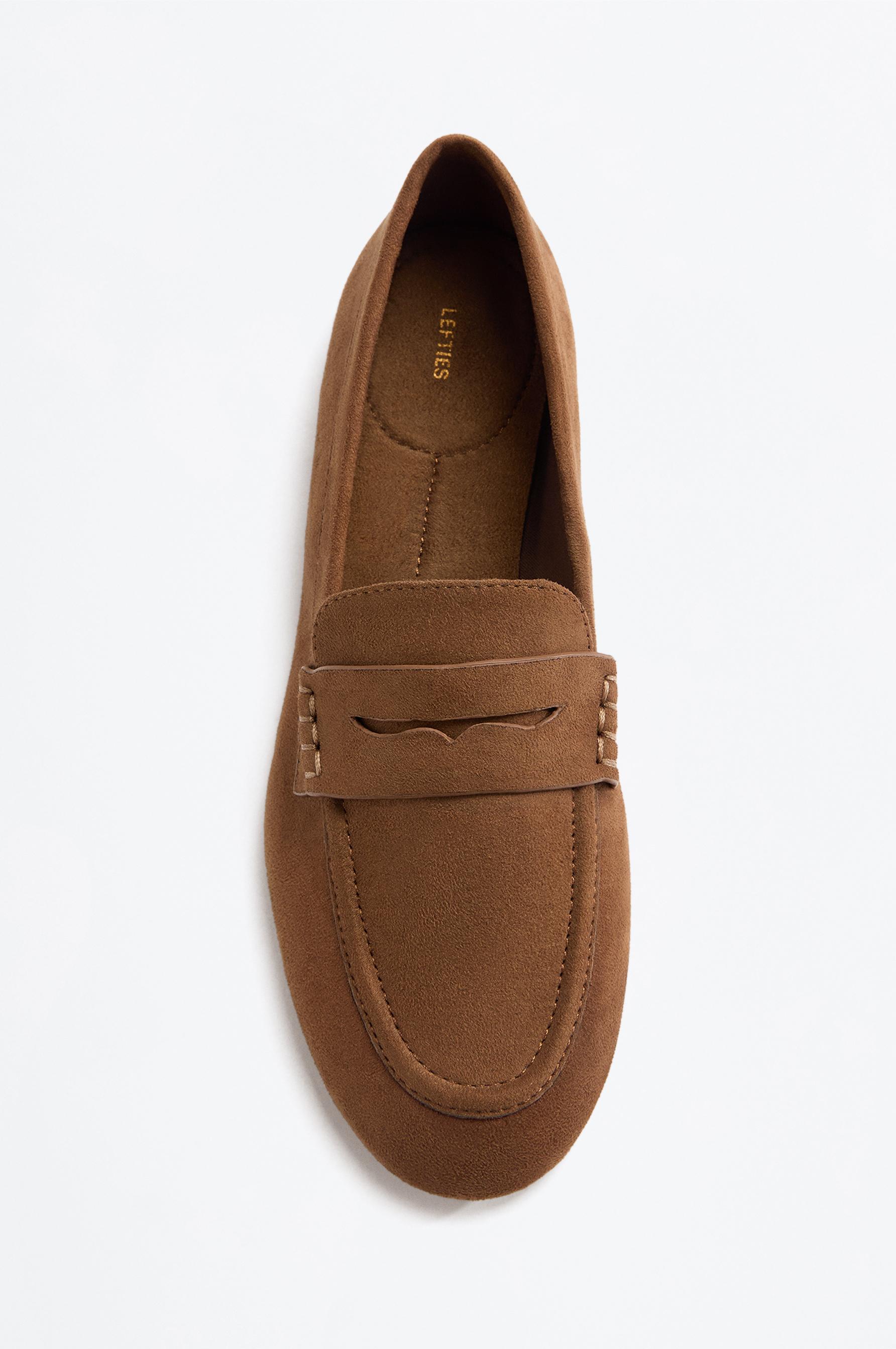 Lefties Deri Lefties Suni Süet makosen ayakkabı