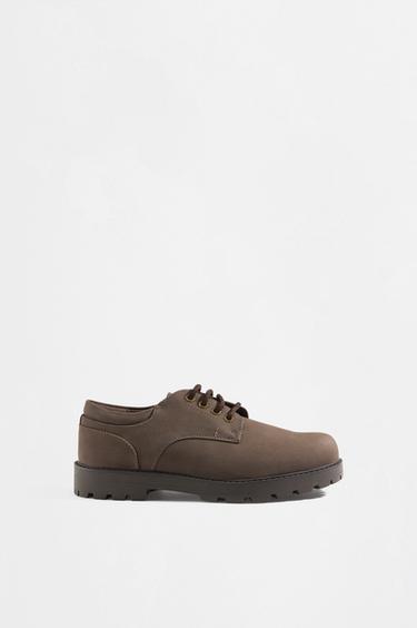 Lace-up shoe — BROWN 1