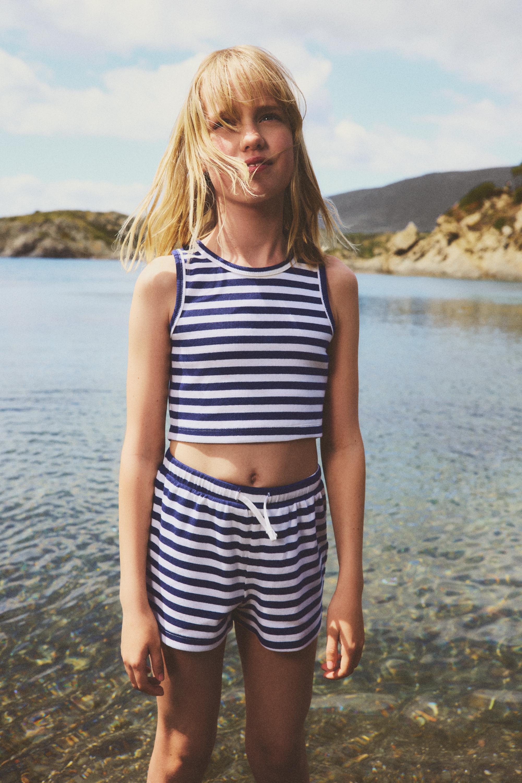Top and shorts co-ord — NAVY