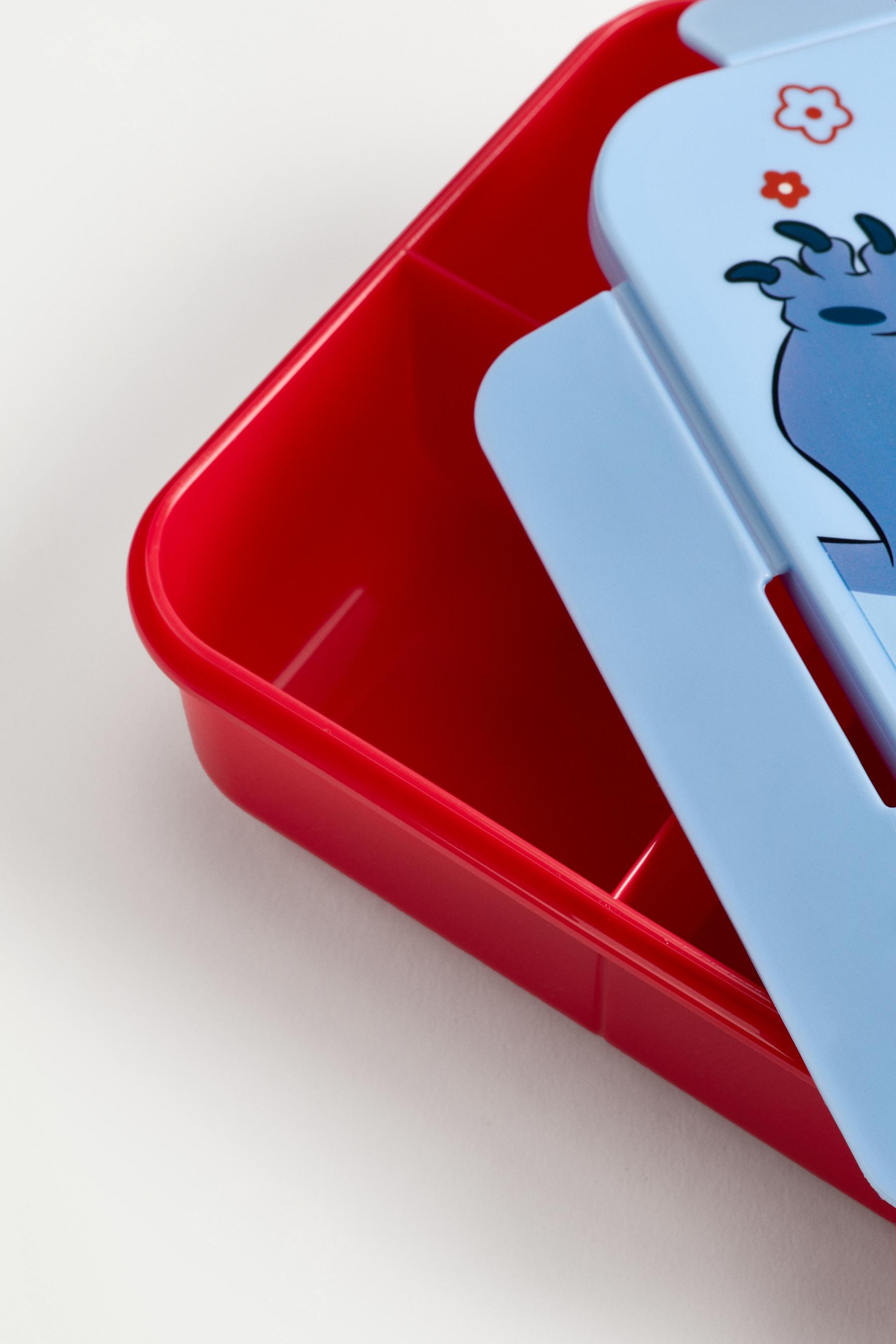 Stitch ©Disney compartment lunch box — BLUE