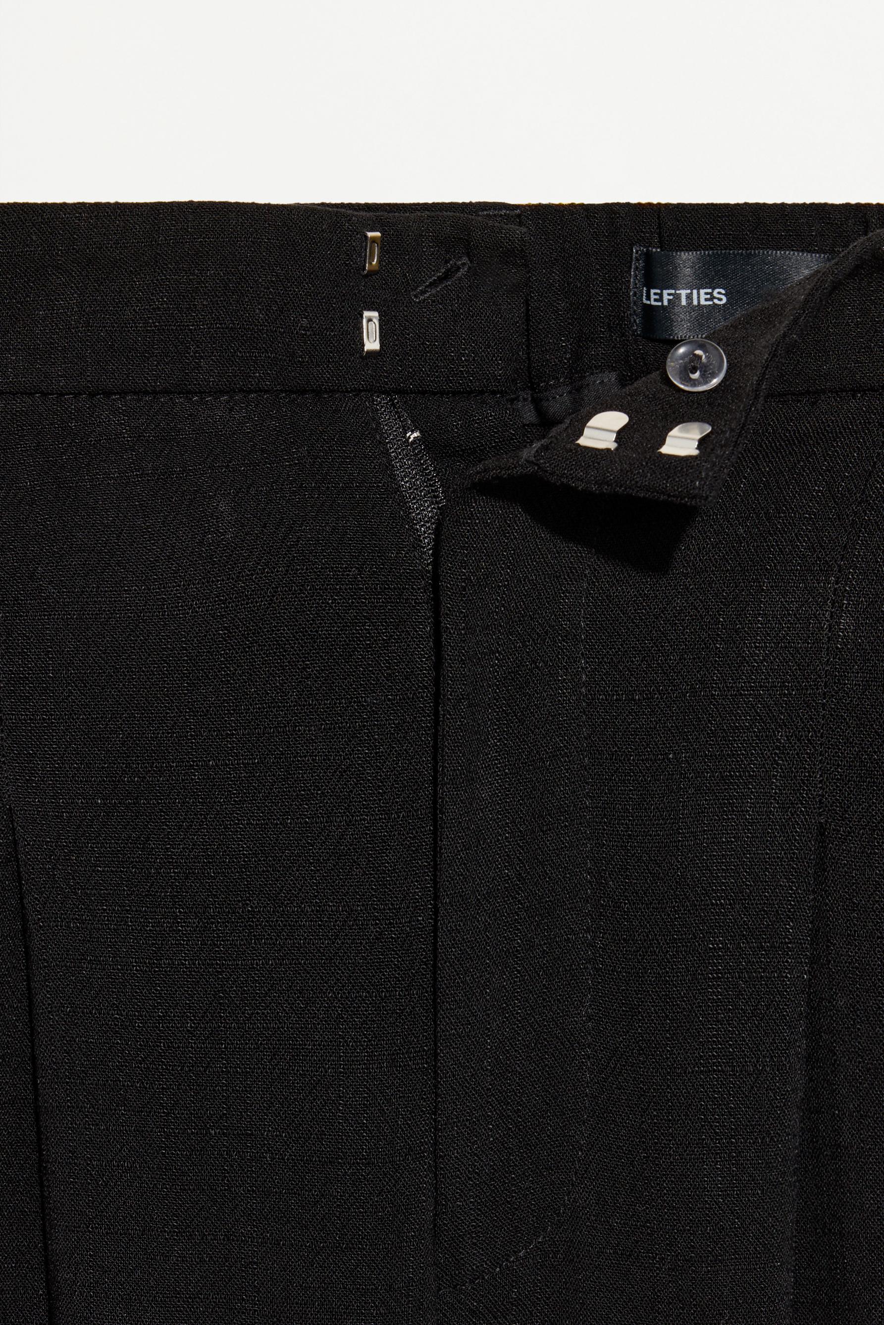 Rustic trousers — BLACK