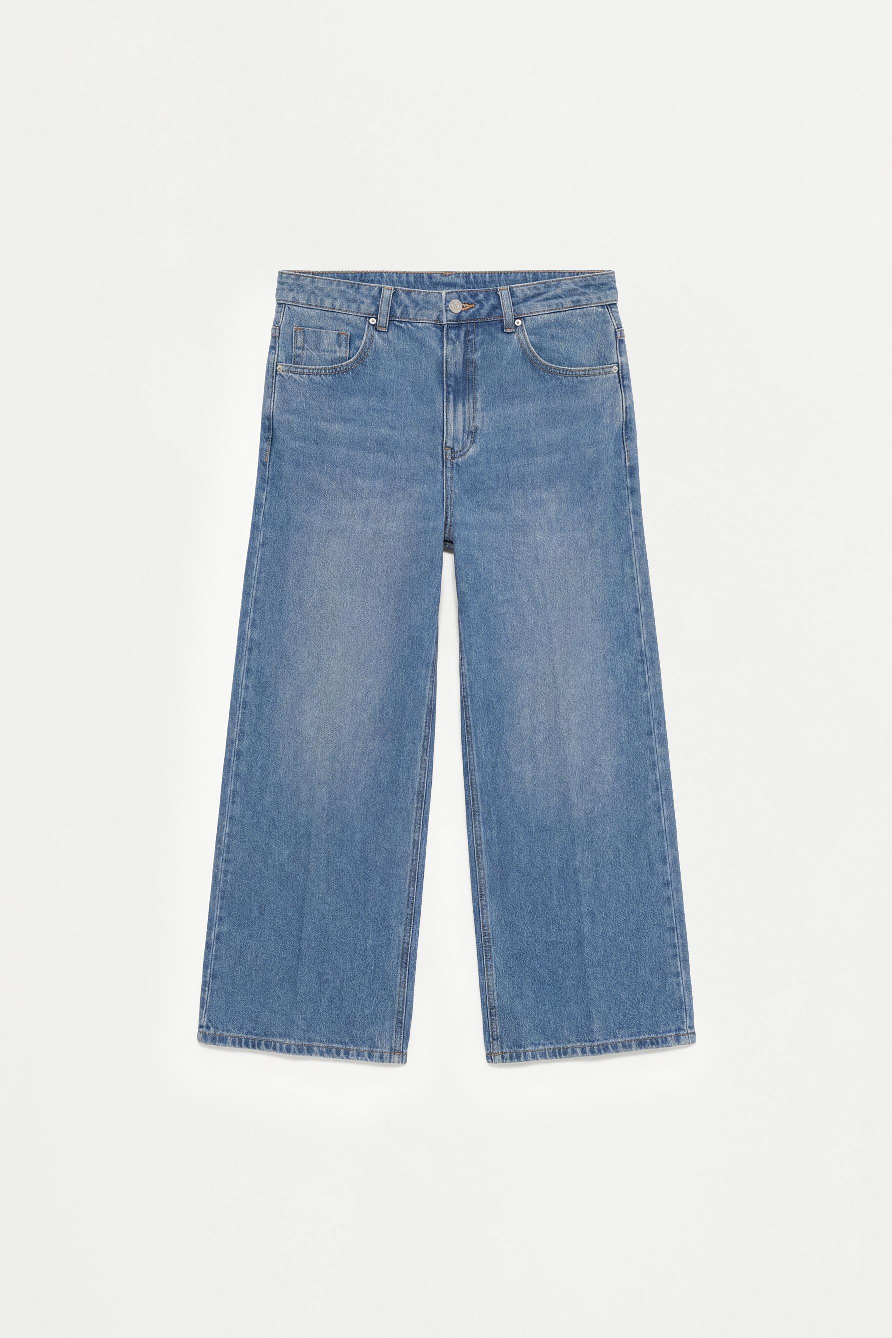 Culotte jeans — PALE BLUE