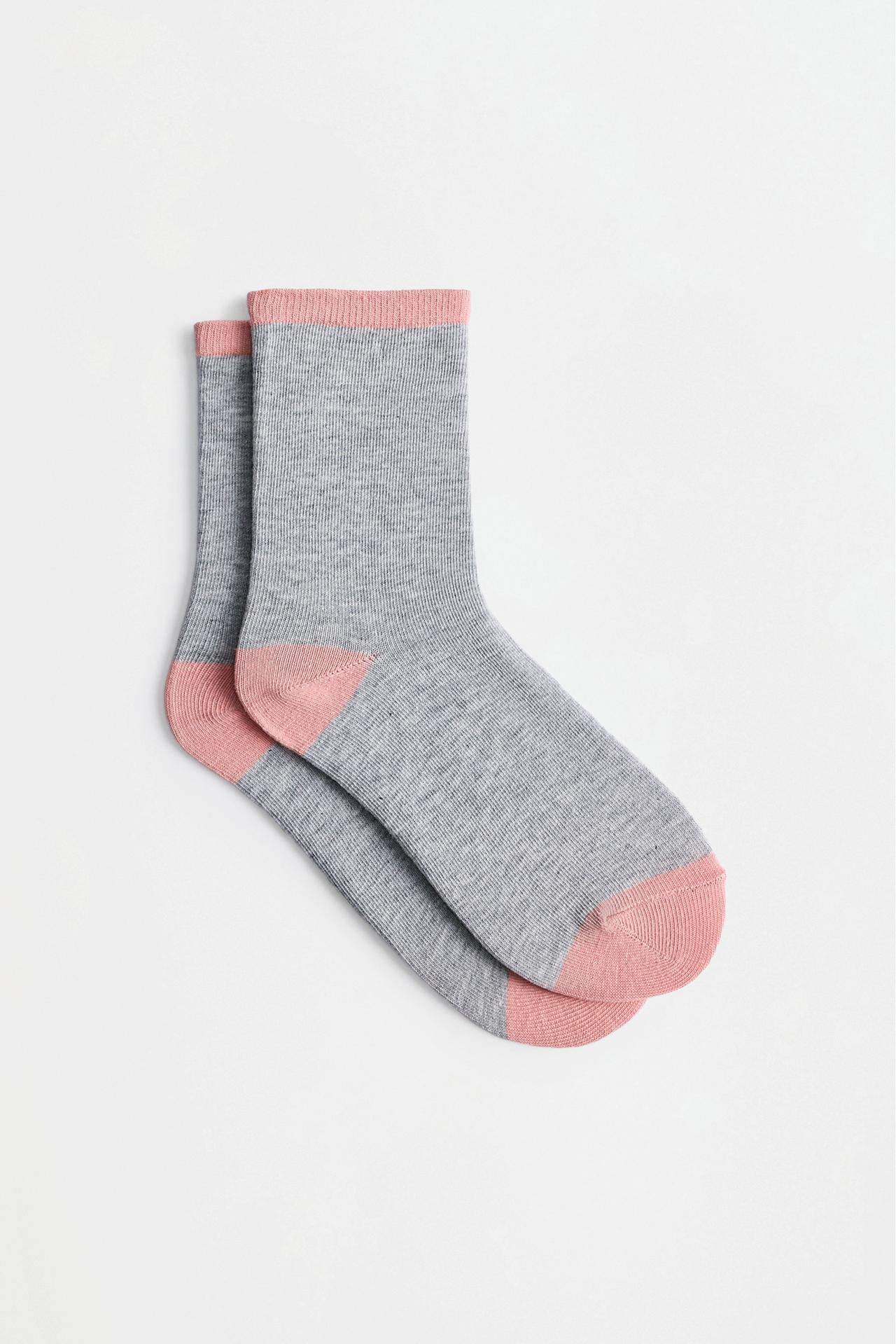 Mixed long socks (7-pack) — SAND MARL