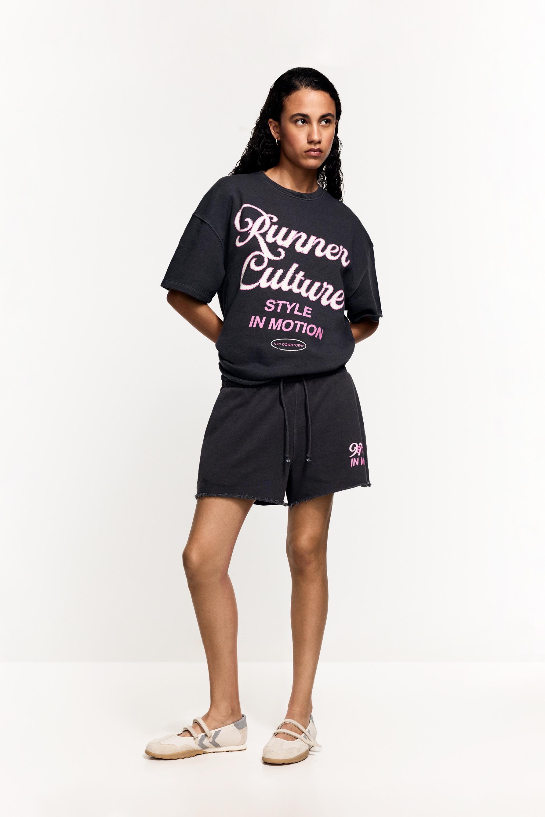 Printed shorts — ANTHRACITE GREY
