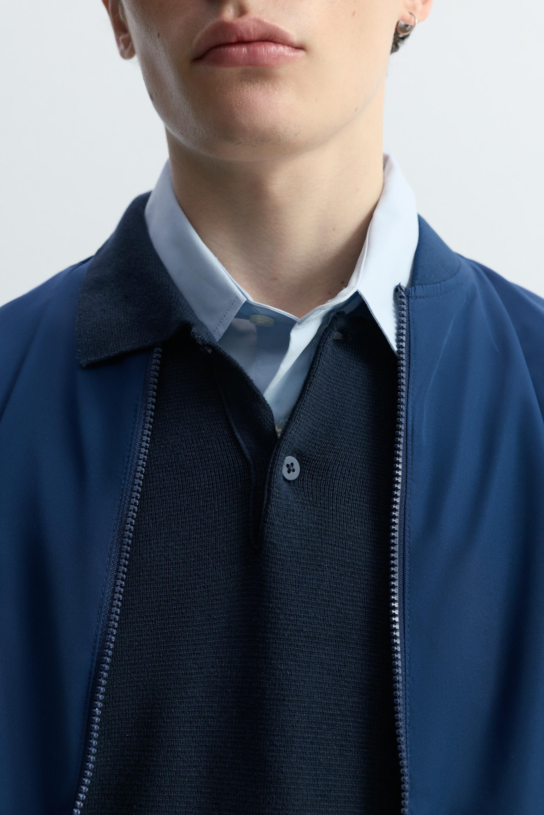 Bomber jacket — DARK NAVY