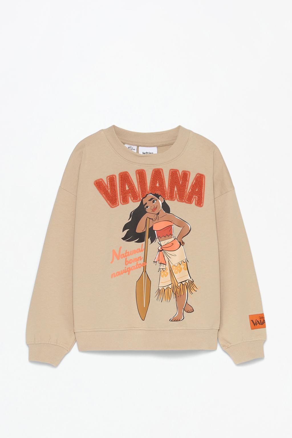 Moana ©Disney havlu kumaş sloganlı sweatshirt