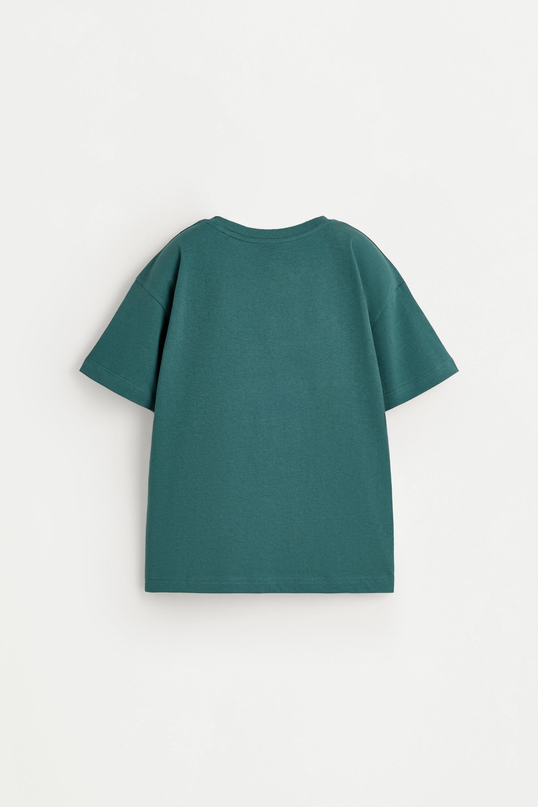 Printed T-shirt — PALE MINT GREEN