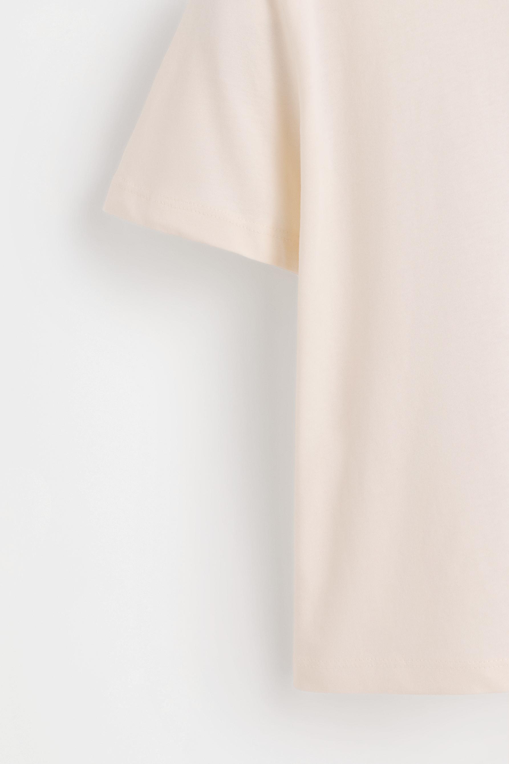 Pack of 4 plain T-shirts — PASTEL PINK