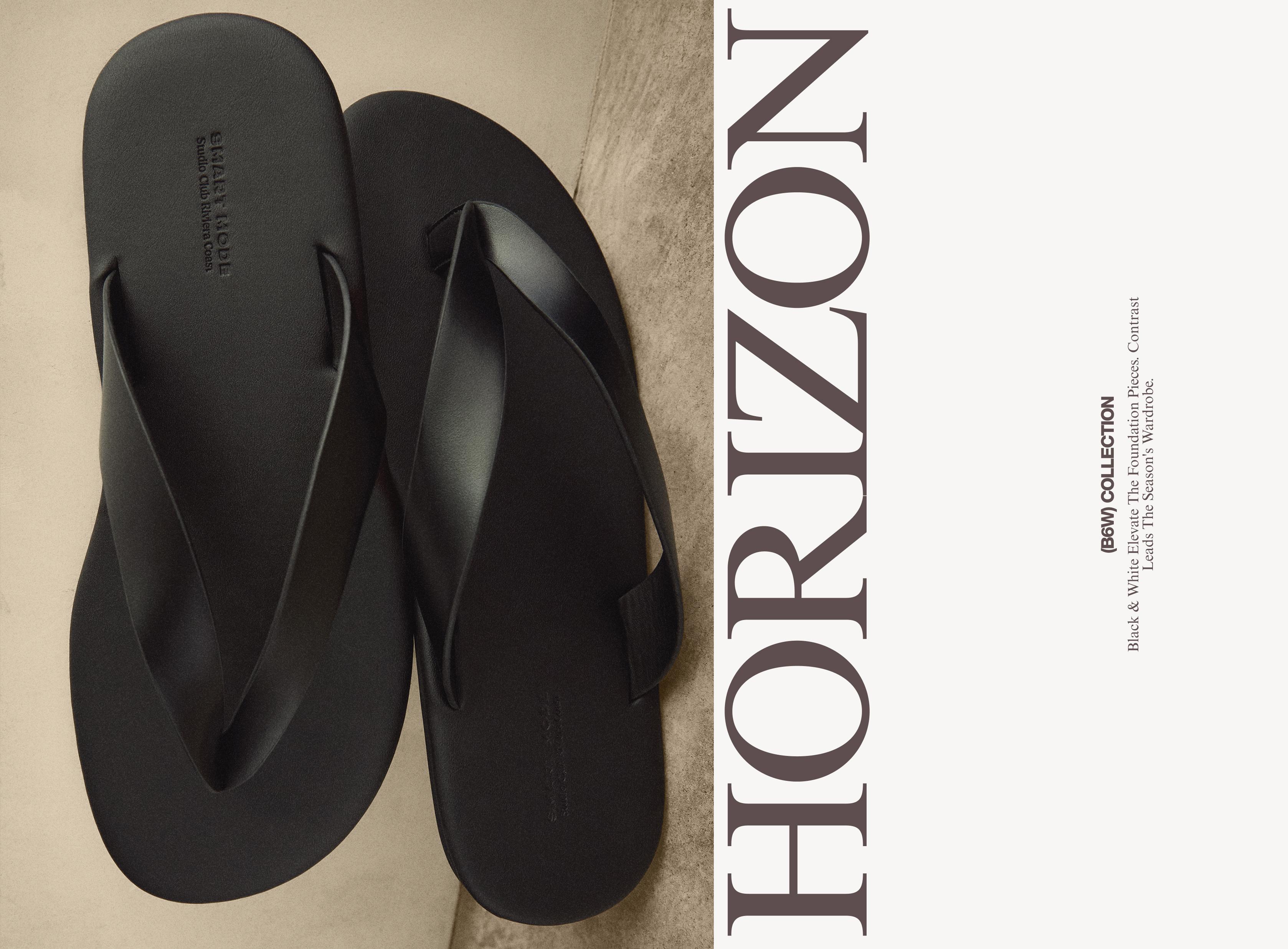 Strap sandals — BLACK
