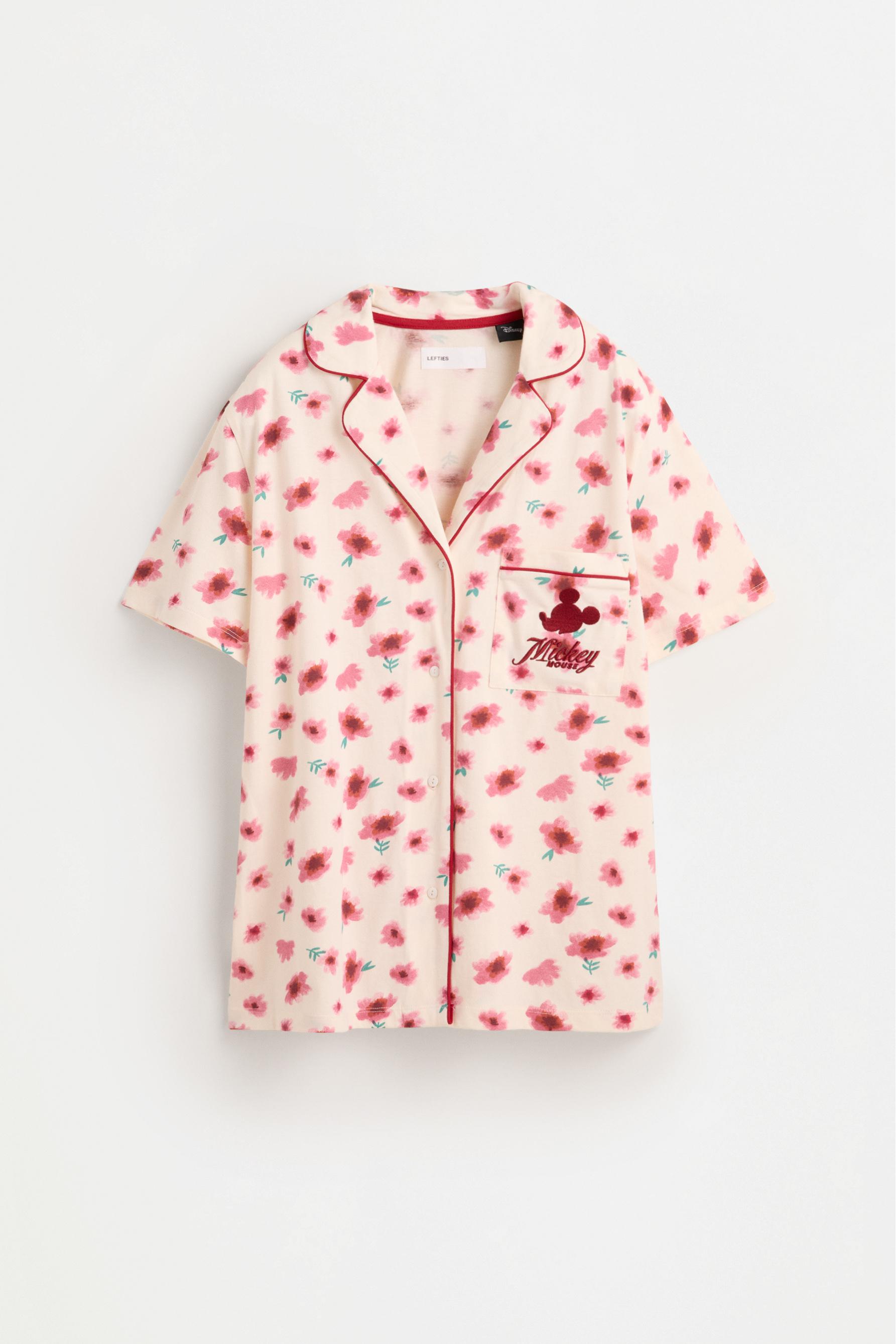 Mickey Mouse ©Disney button-down pyjamas — OFF WHITE