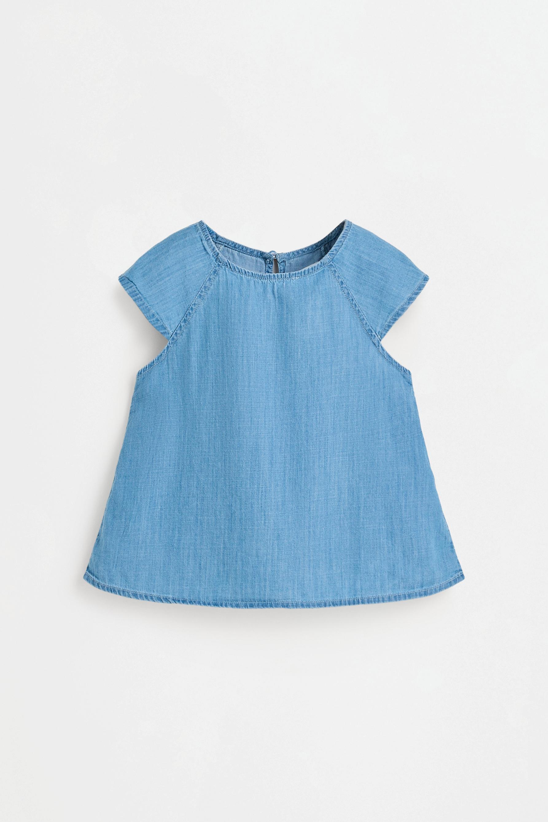 Denim top — PALE BLUE