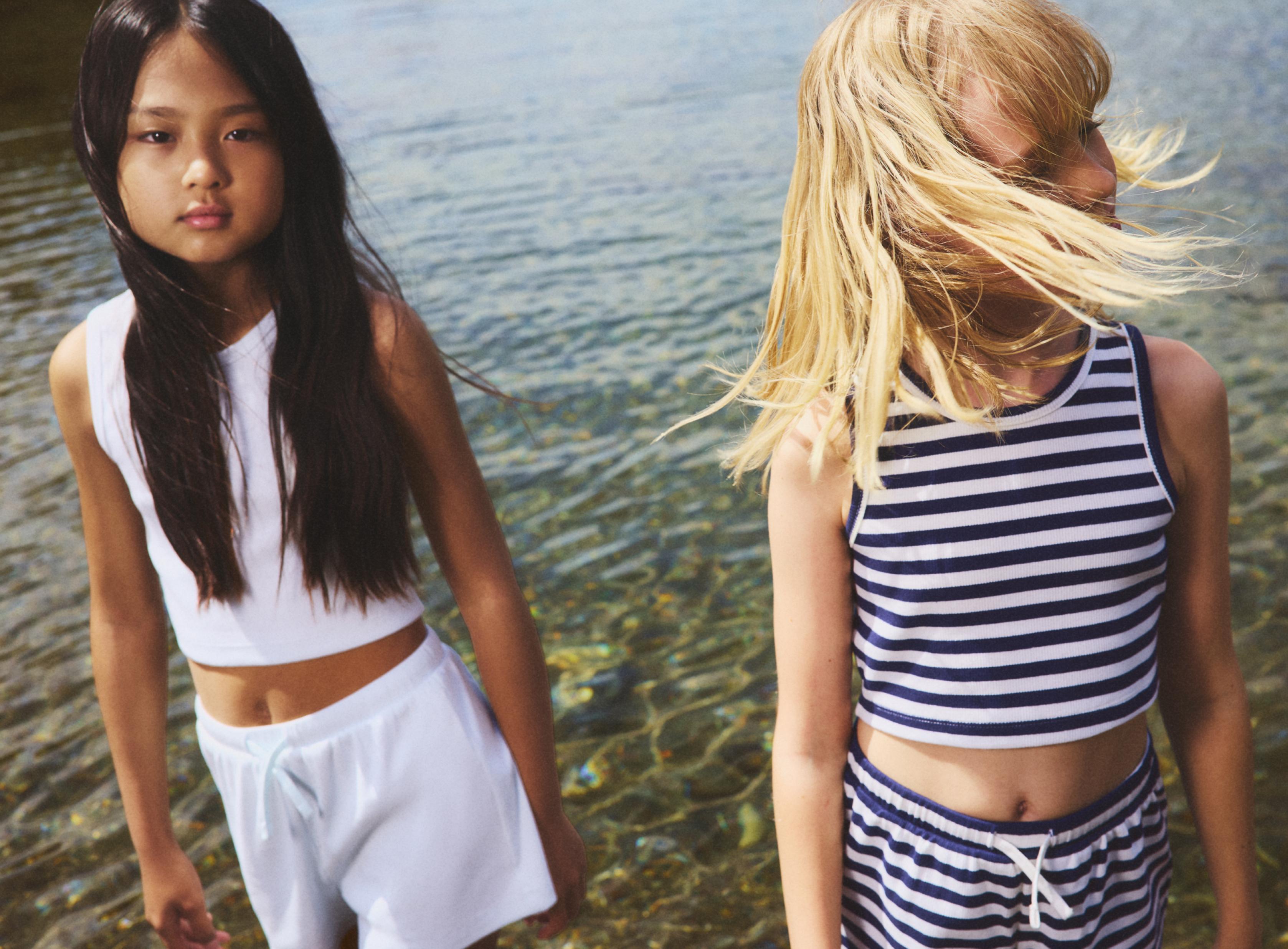Top and shorts co-ord — NAVY
