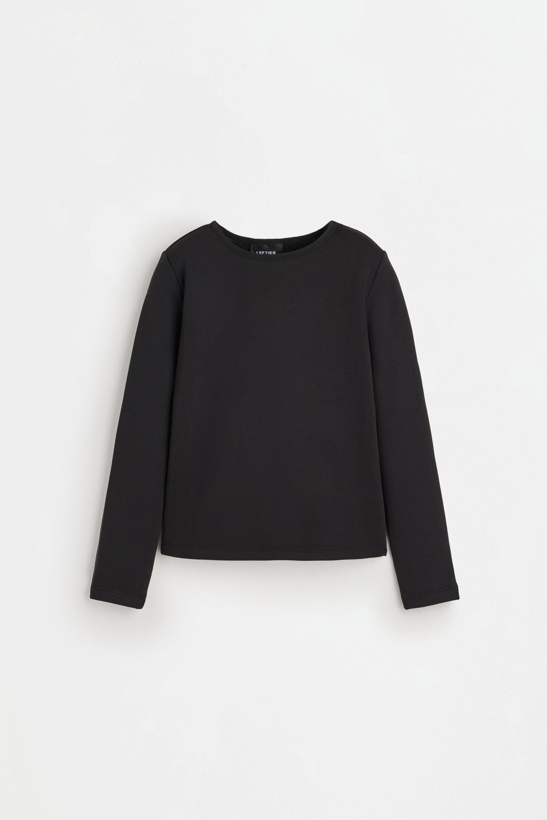 HEAVY WEIGHT Thermal Comfort T-shirt — BLACK