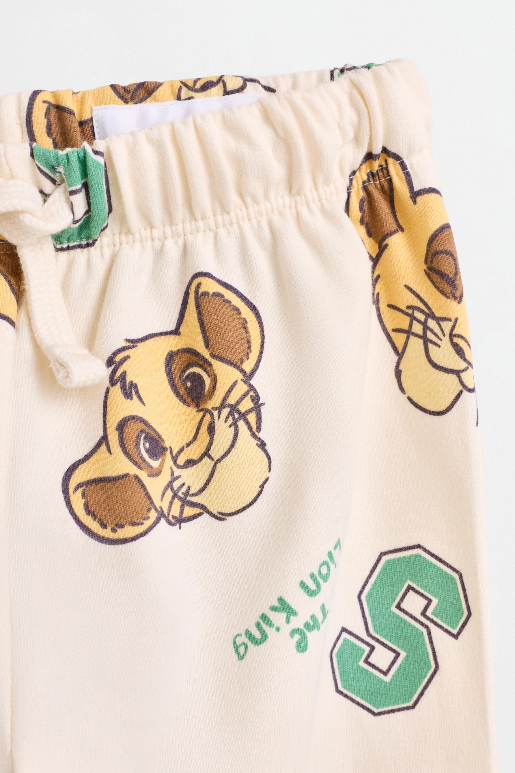 Simba ©Disney plush sweatshirt and trousers set — ECRU