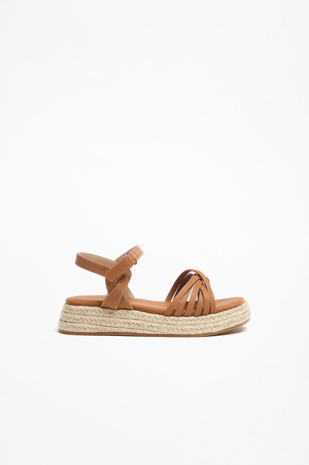Sandalia yute tiras
