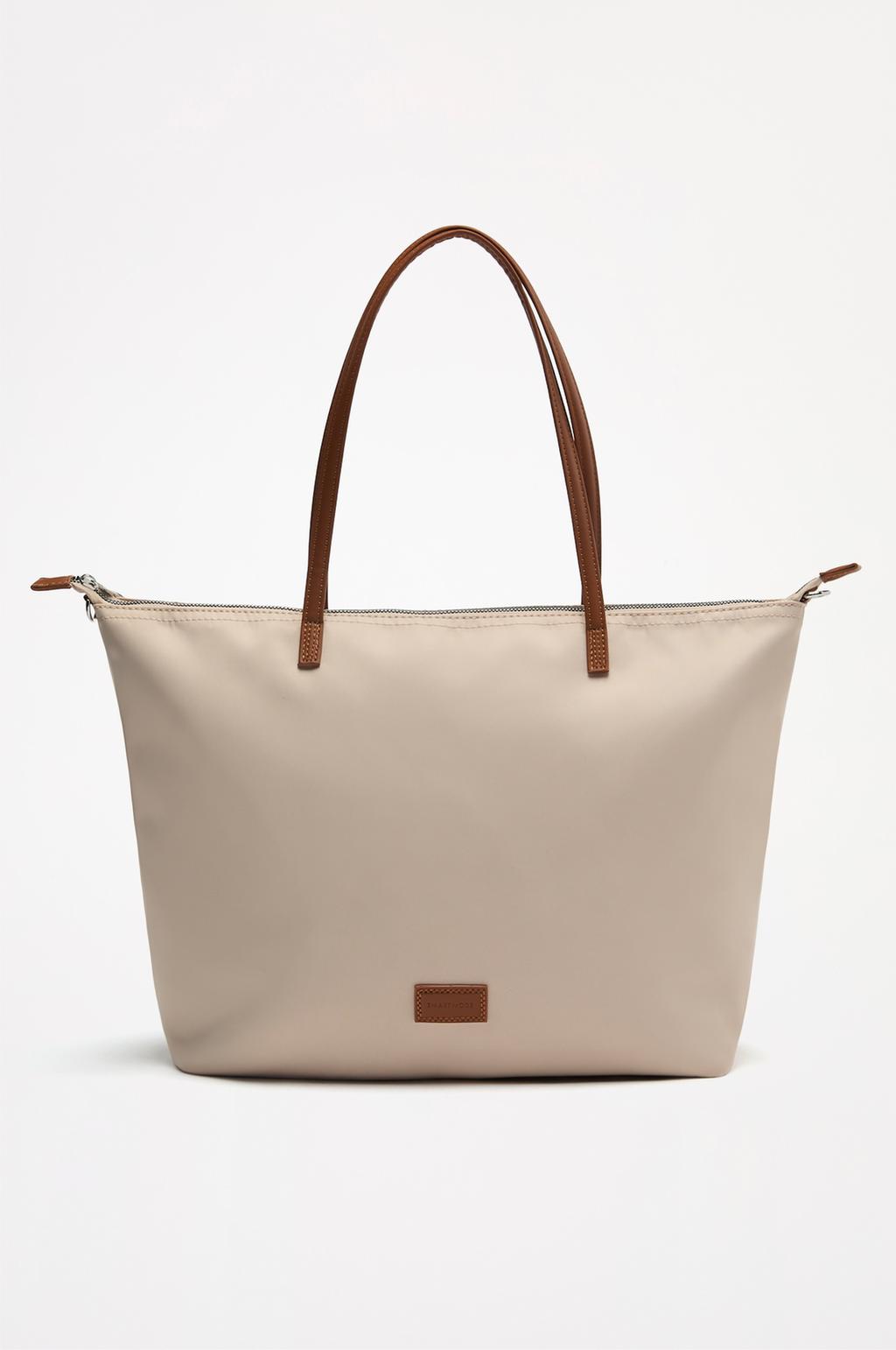 Large nylon shopper bag