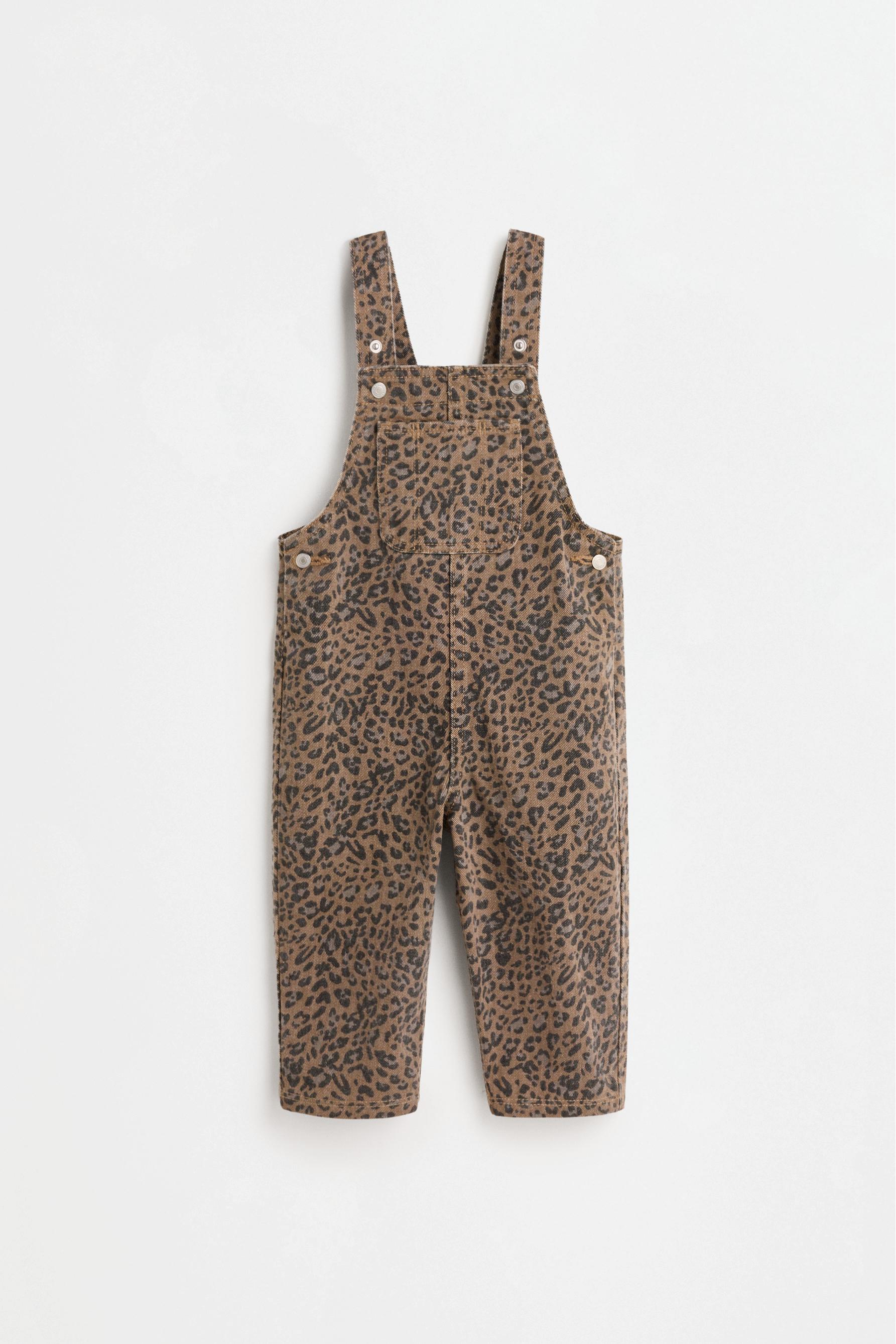 Peto wide leg animal print