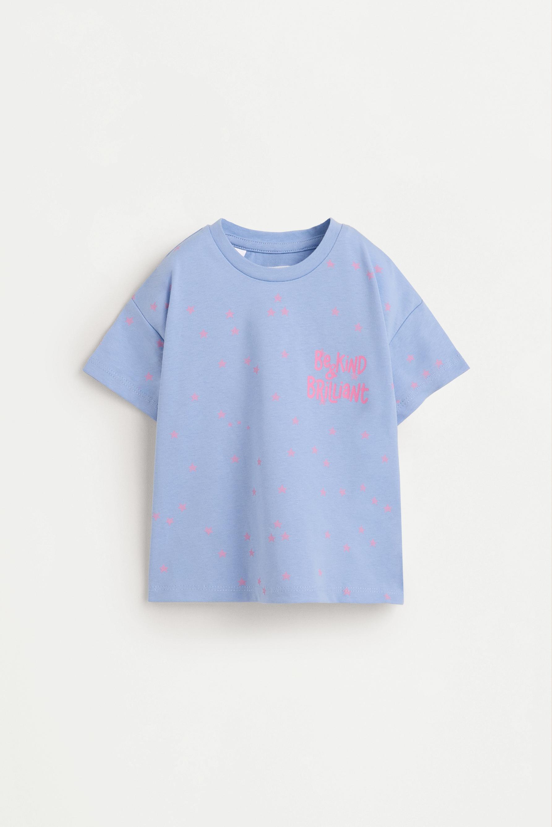 Printed short pyjamas — LILAC (alternate view)