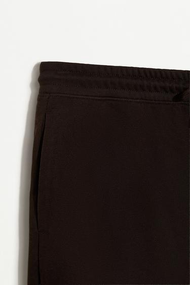 Tracksuit Bermuda shorts — DARK BROWN 7