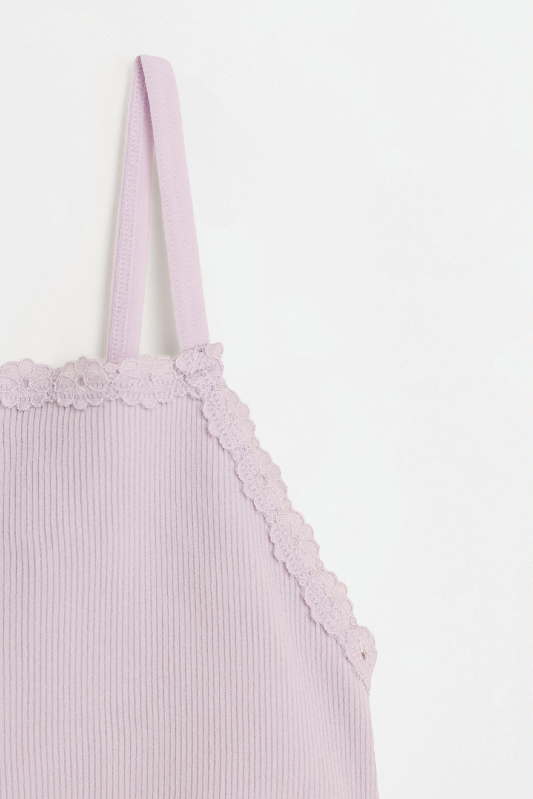 Floral lace tops (2-Pack) — ECRU