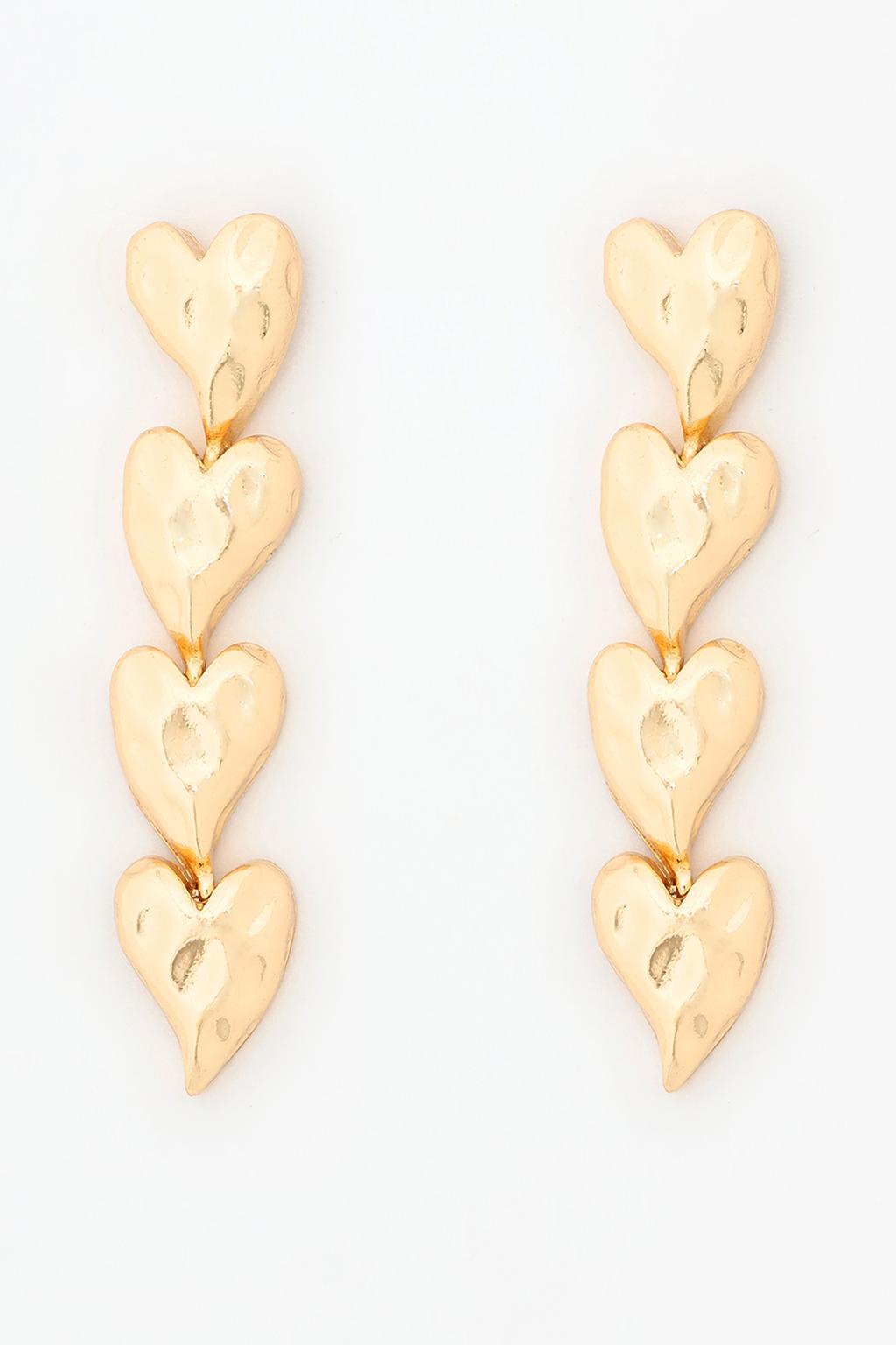 Heart earrings