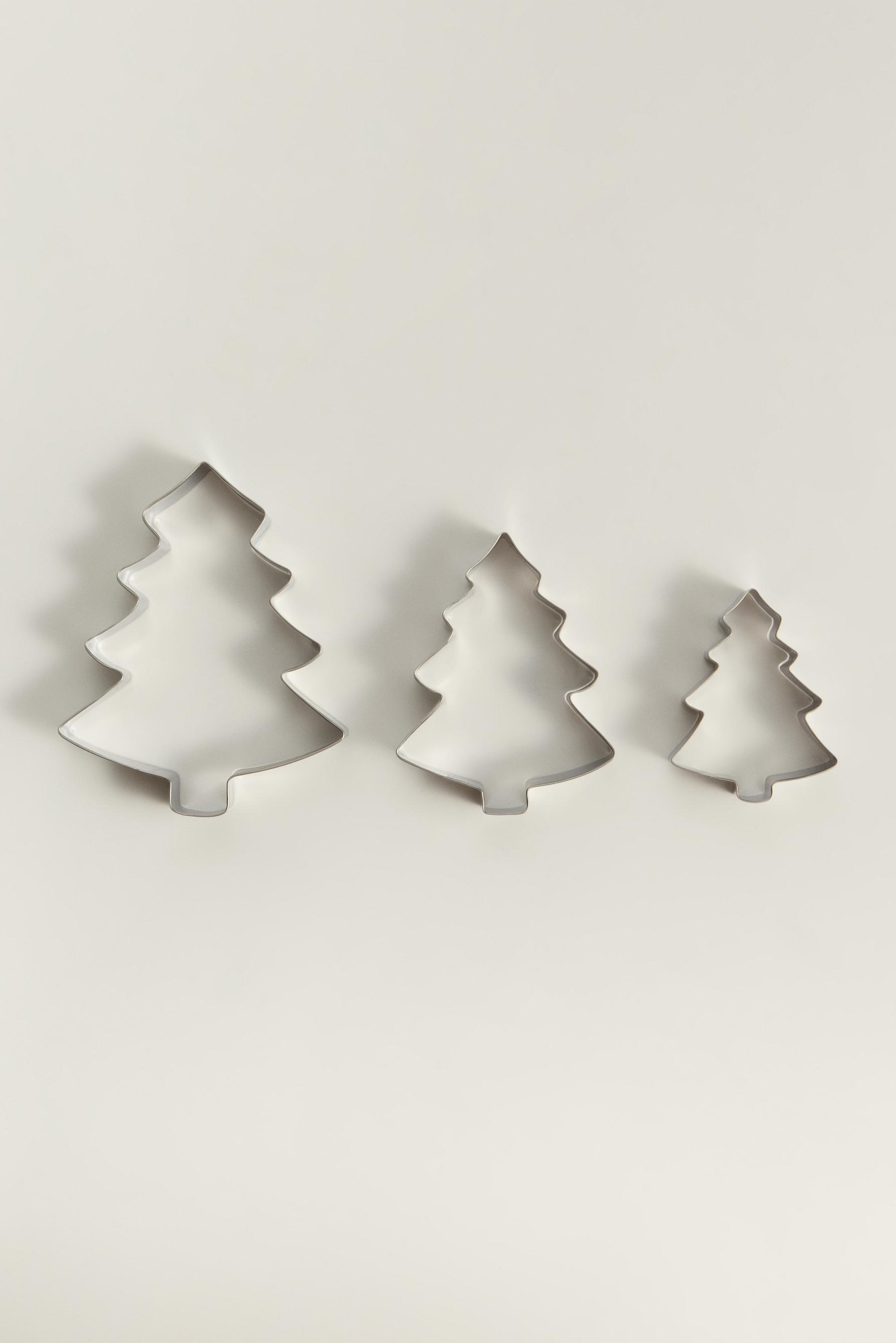 Pack 3 moldes repostería árbol