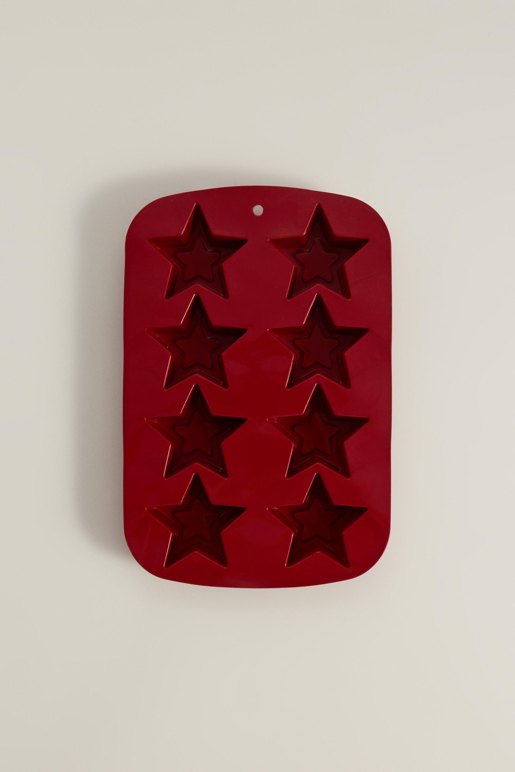 Molde silicona forma estrellas