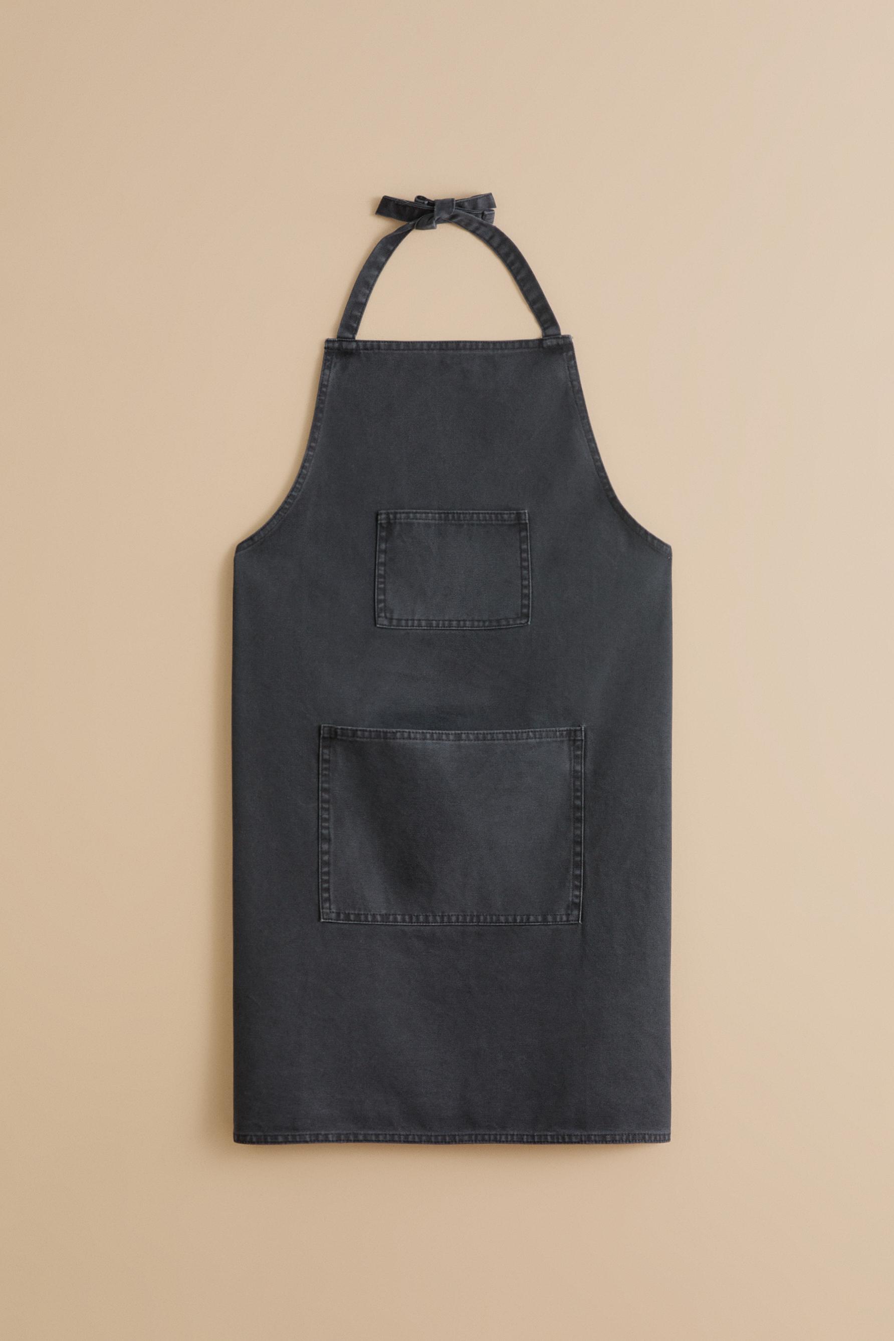 Delantal denim 83,5 x 70 cm