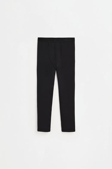 HEAVY WEIGHT thermal comfort leggings — BLACK 3