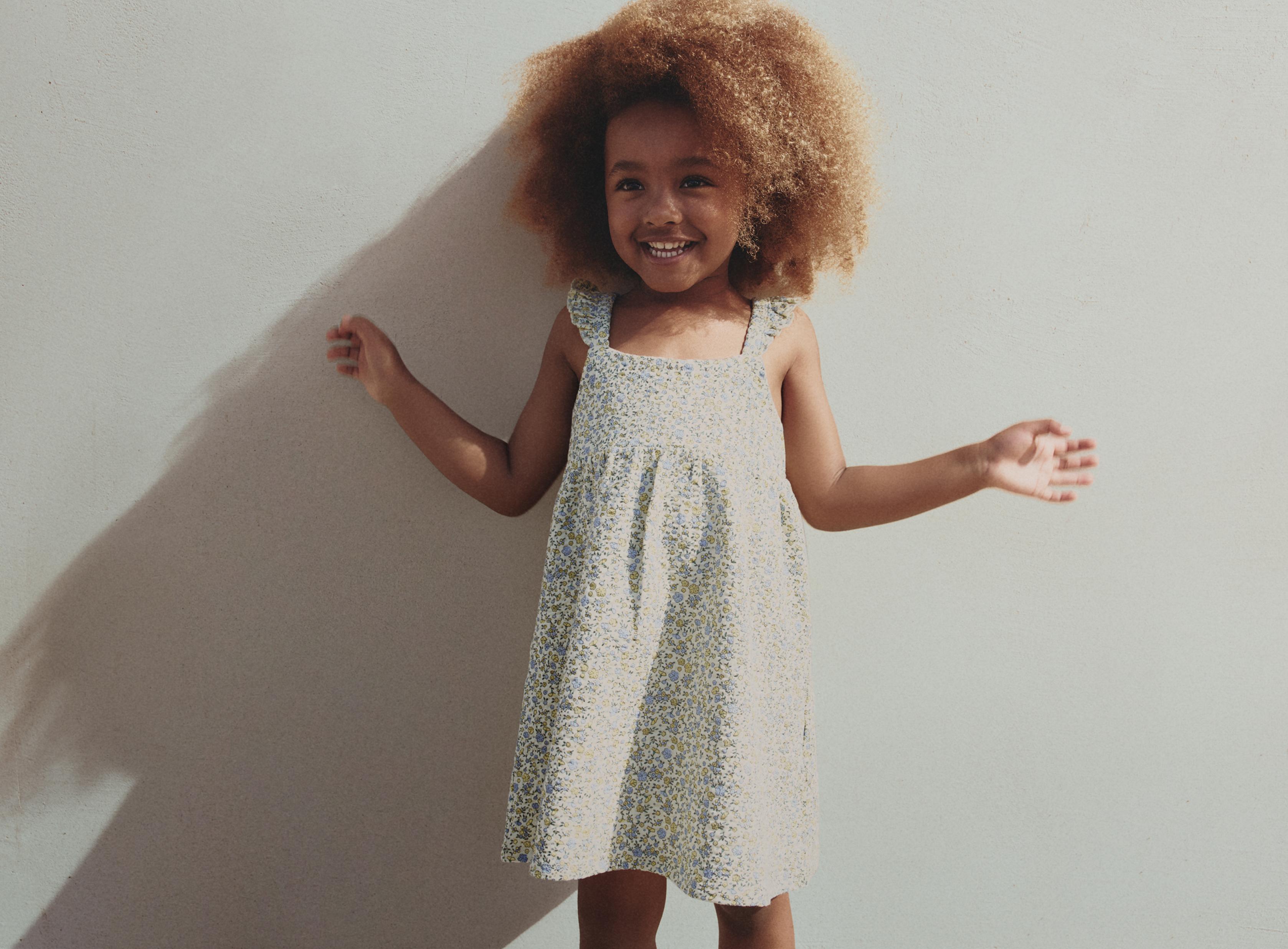 Dress with back tie — PALE YELLOW