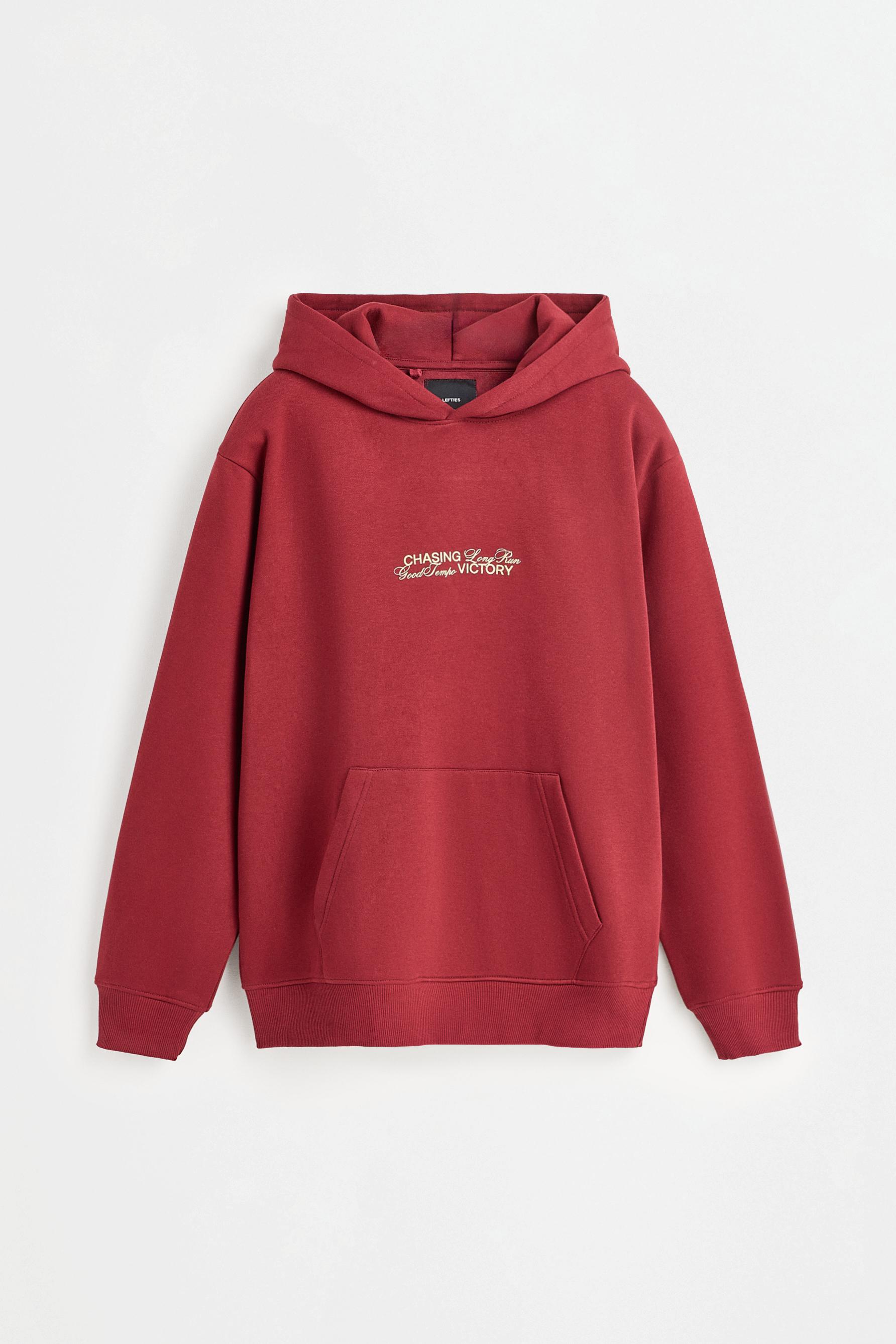 Printed sweatshirt — CHOCOLATE