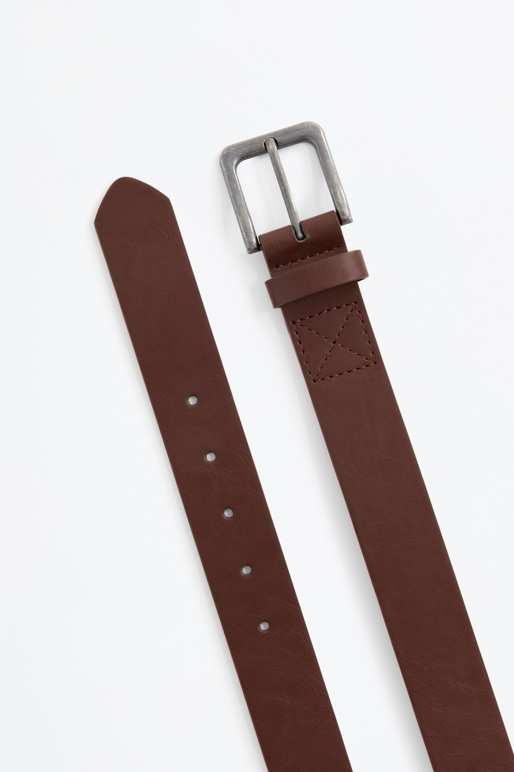 Basic belt — BROWN