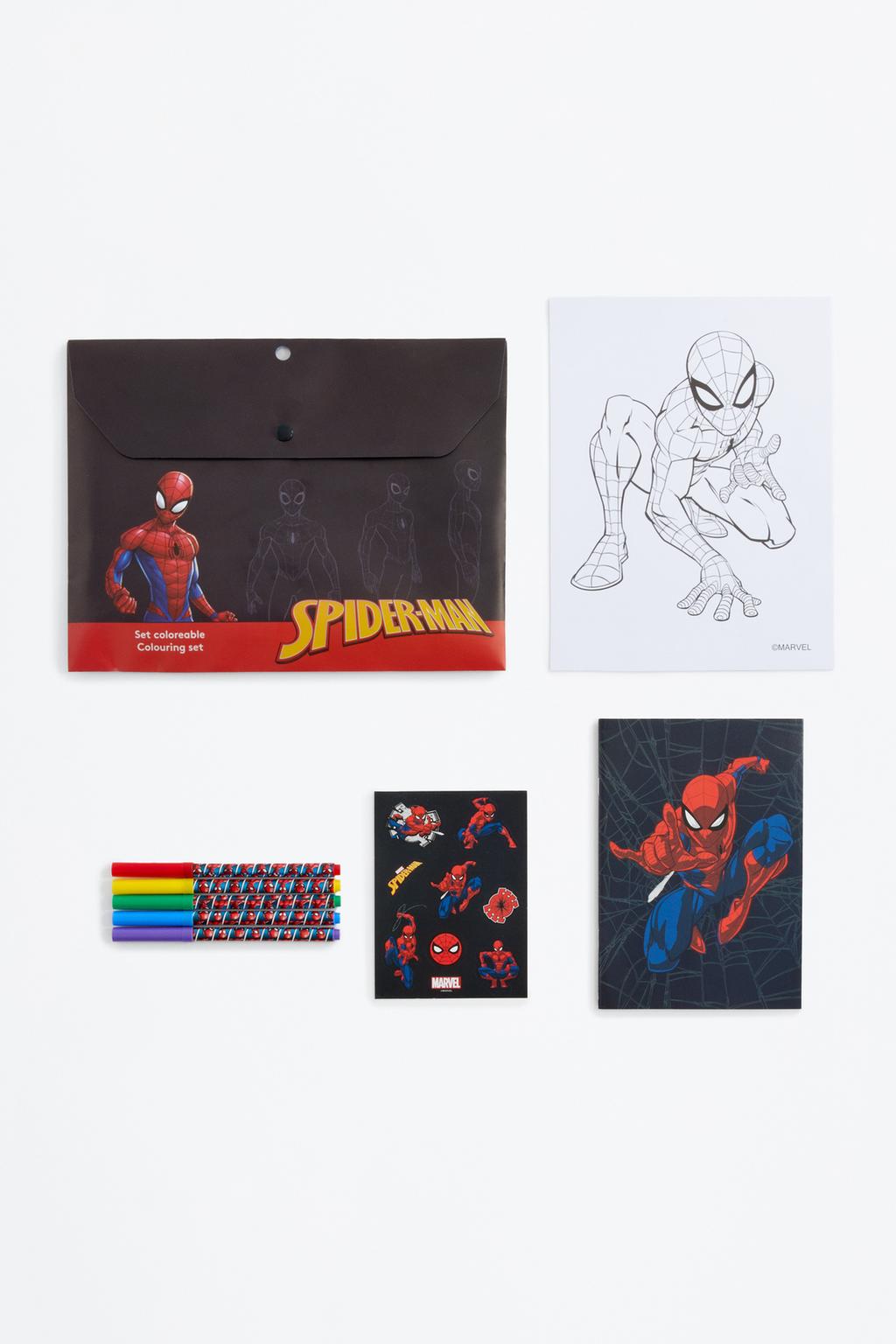 Conjunto Spiderman ©Marvel de colorir