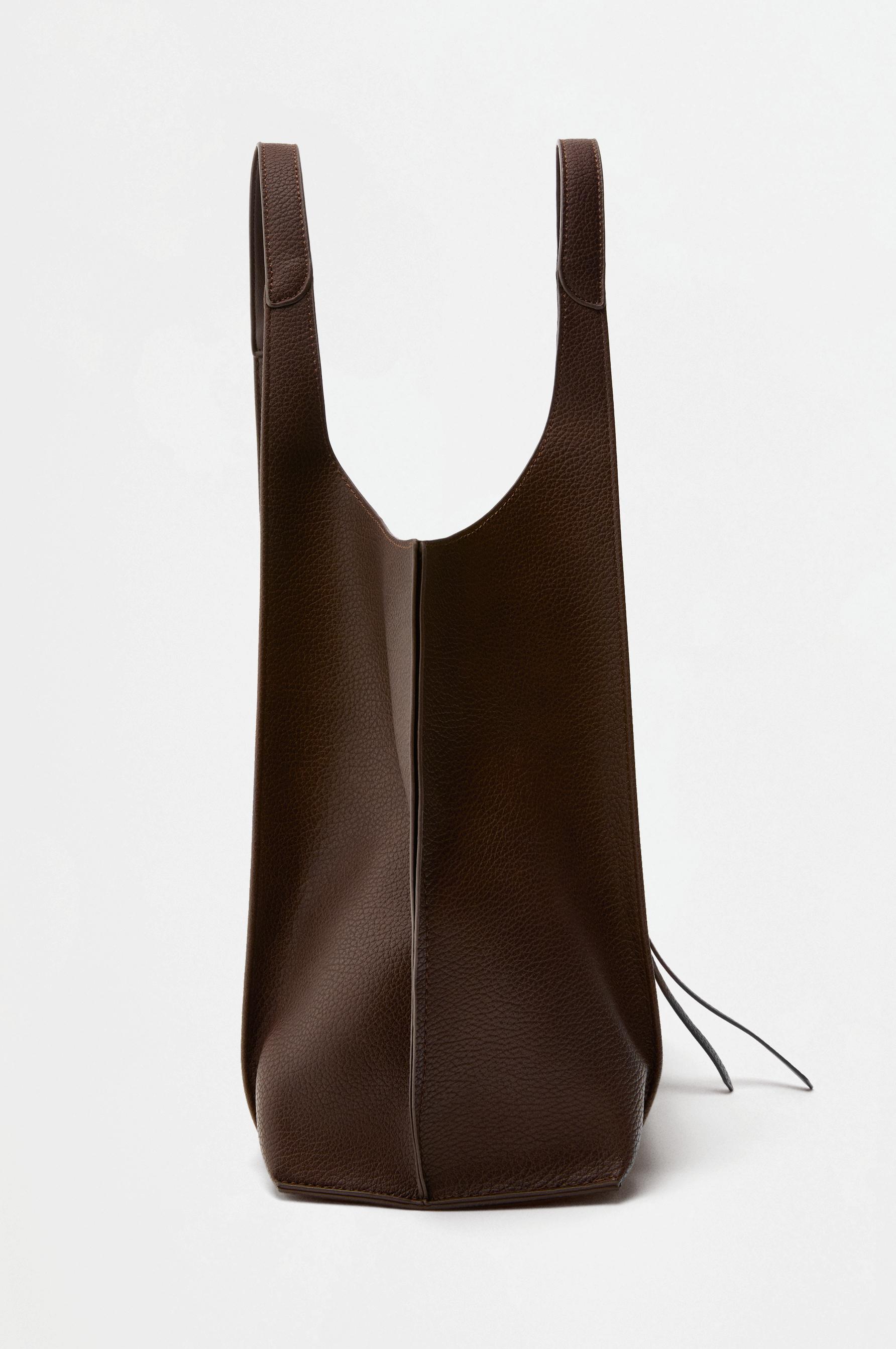 Shopper bag — BROWN