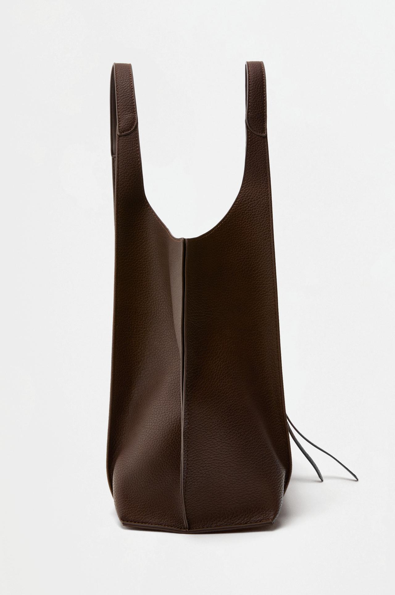 Shopper bag — BROWN