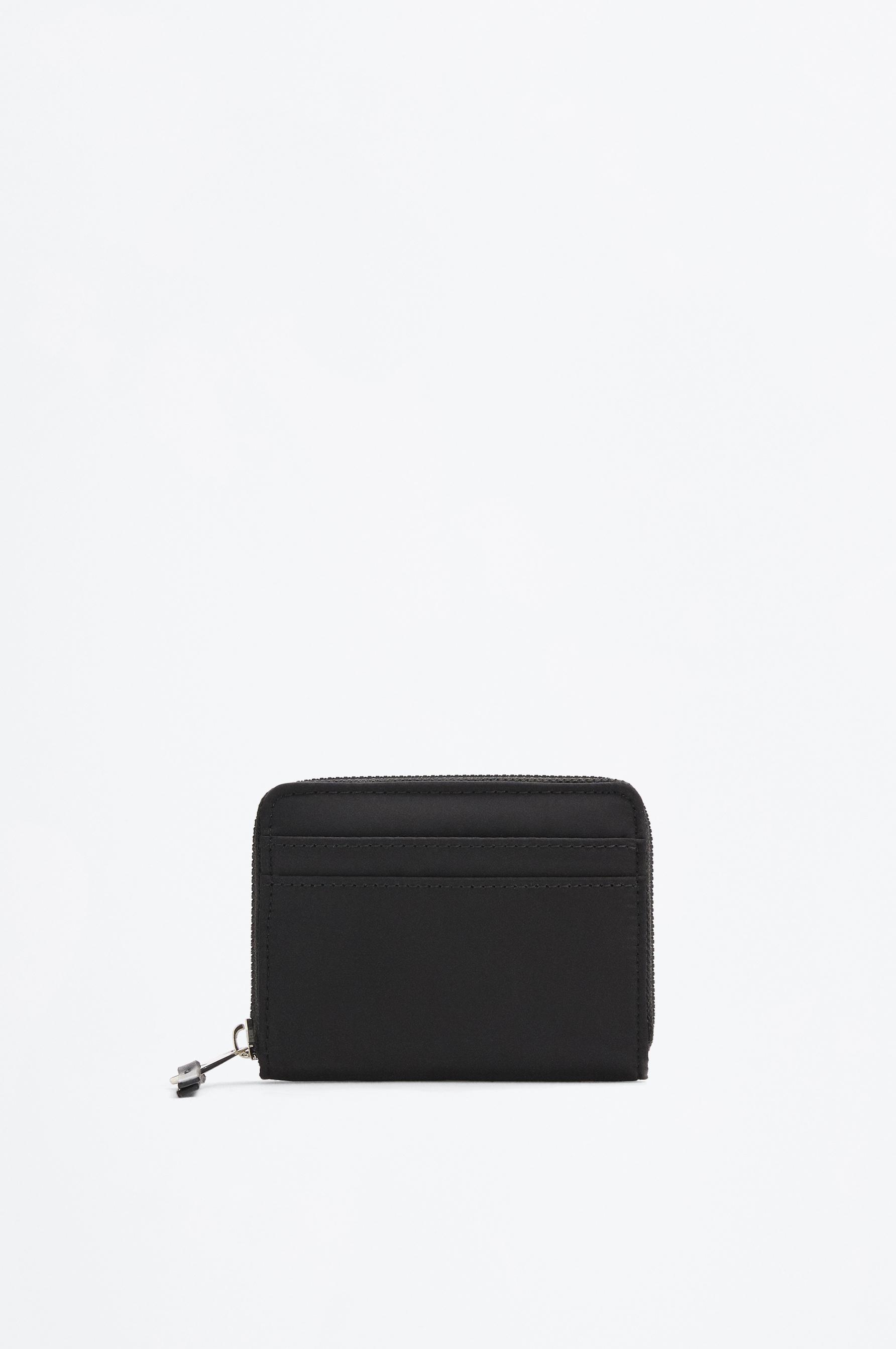 Nylon wallet — BLACK