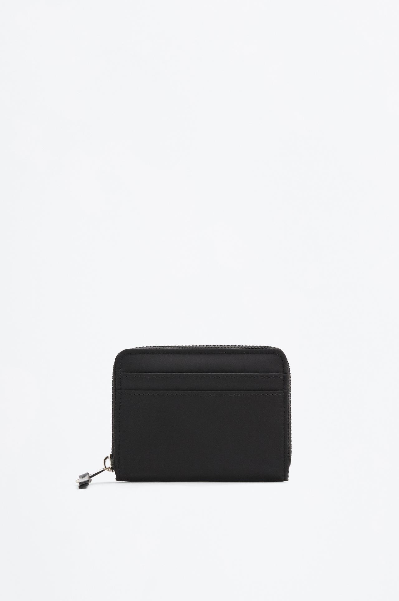 Nylon wallet — BLACK