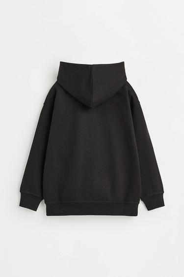 Hooded sweatshirt — BLACK 2