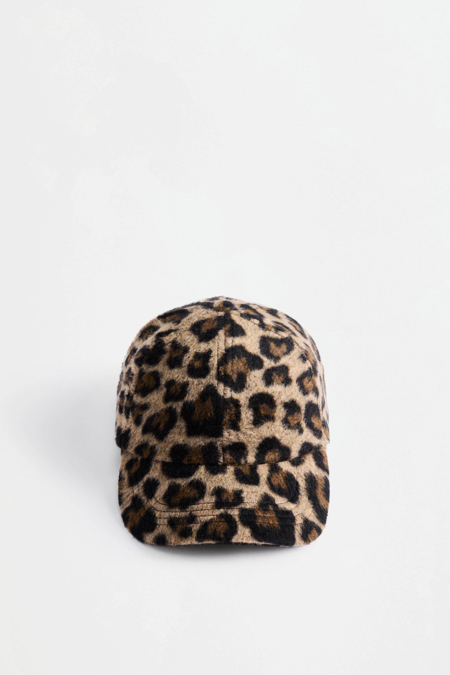 Leopard cap — LEOPARD PRINT