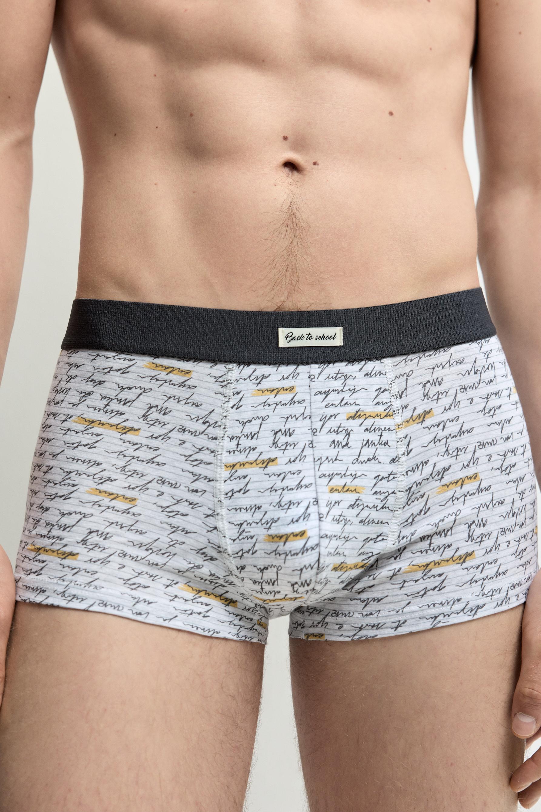 Mixed boxer briefs (5-pack) — BLUE TONES