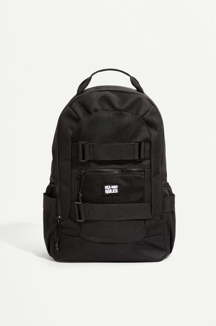 SKATER BACKPACK — BLACK
