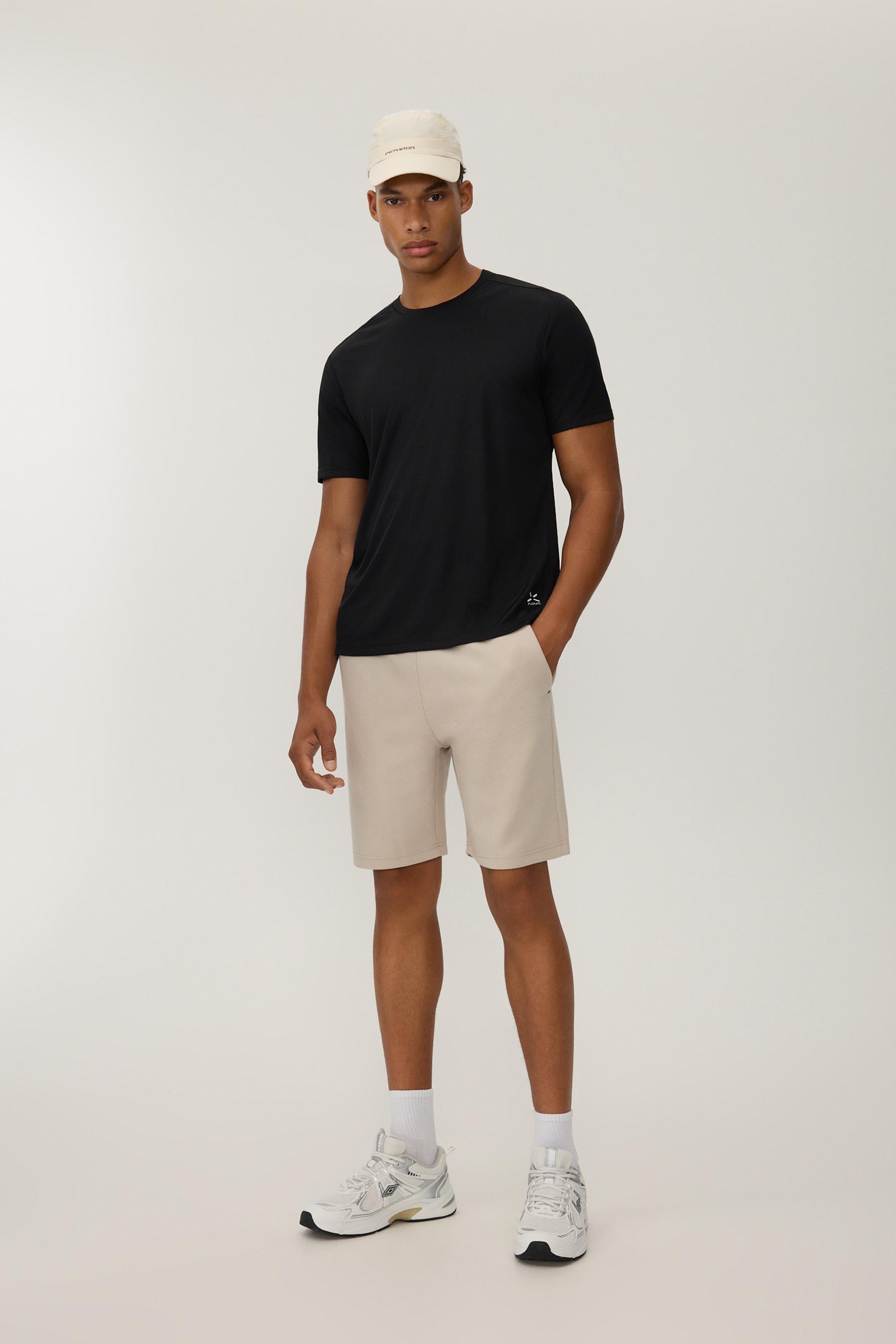 Bermuda deportiva interlock