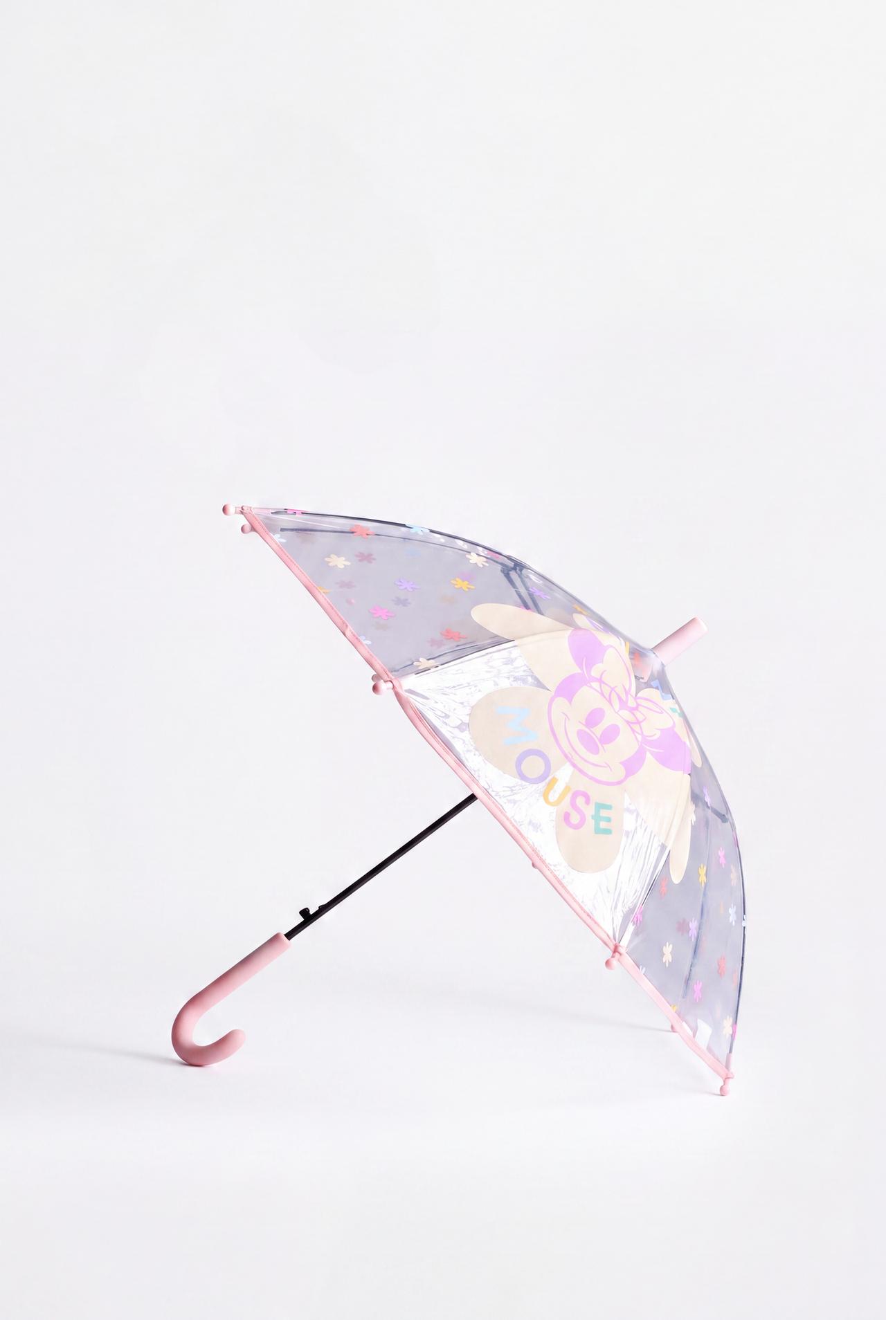 Minnie Mouse ©Disney transparent umbrella — PINK TONES