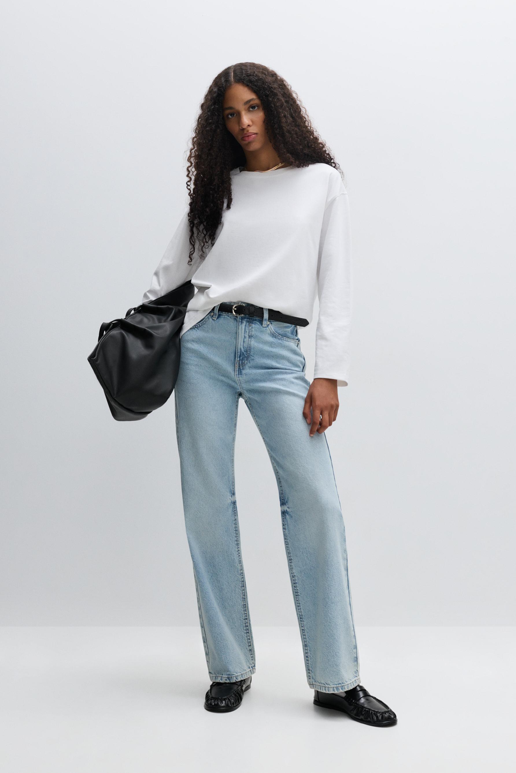 Camiseta heavy manga larga