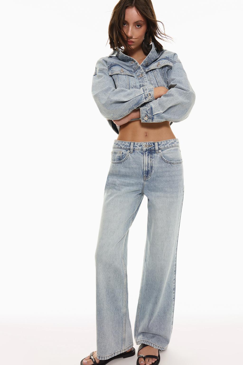 Jeans slim wide